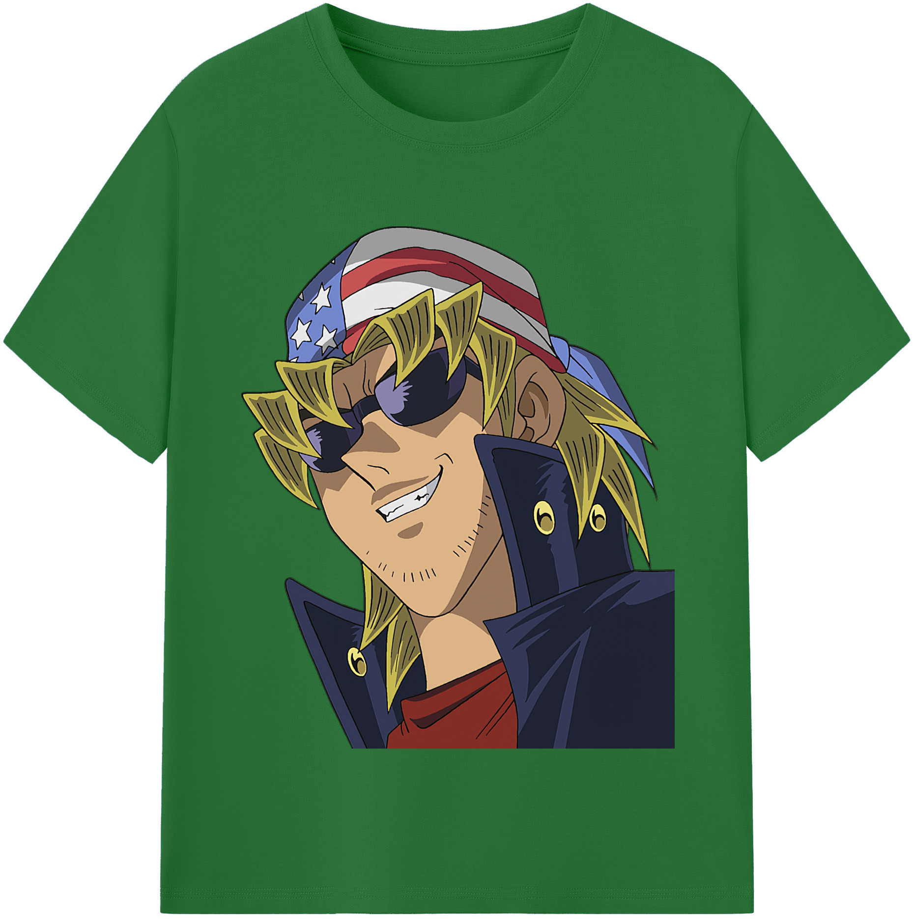 （画像用） 遊☆戯☆王 Yu-Gi-Oh! 綿100％半袖Tシャツ（フロントプリント）