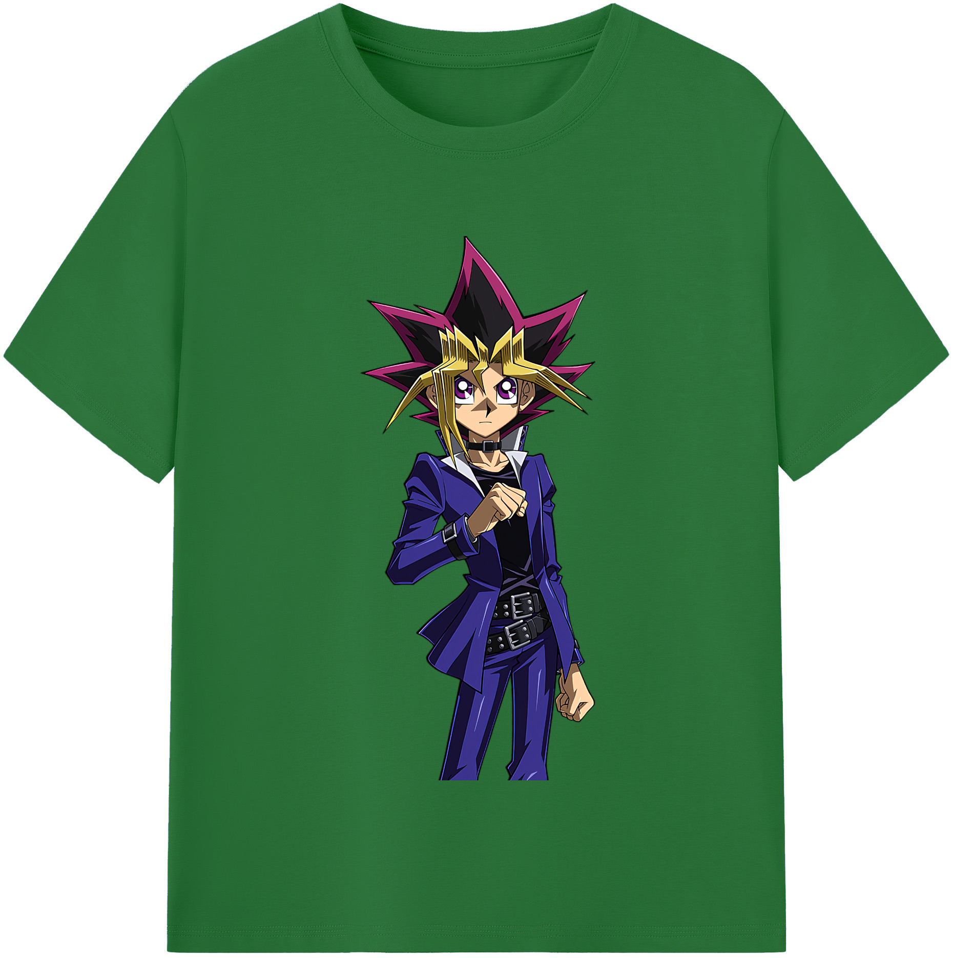 （画像用） 遊☆戯☆王 Yu-Gi-Oh! 綿100％半袖Tシャツ（フロントプリント）