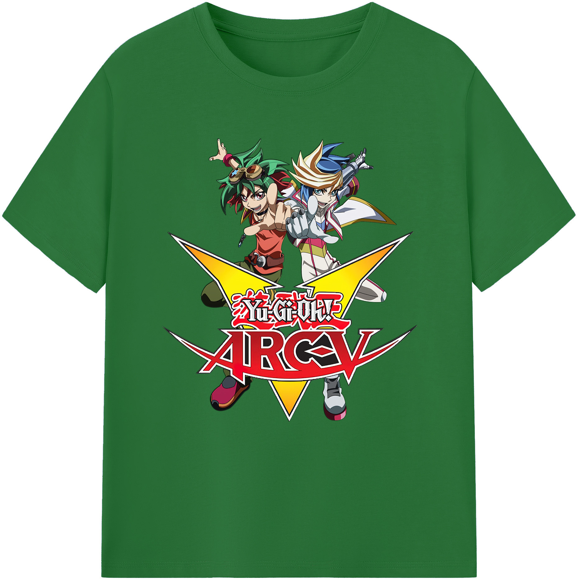（画像用） 遊☆戯☆王 Yu-Gi-Oh! 綿100％半袖Tシャツ（フロントプリント）
