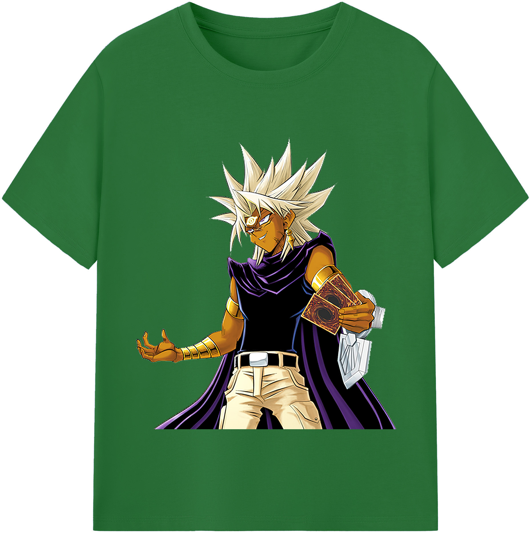 （画像用） 遊☆戯☆王 Yu-Gi-Oh! 綿100％半袖Tシャツ（フロントプリント）