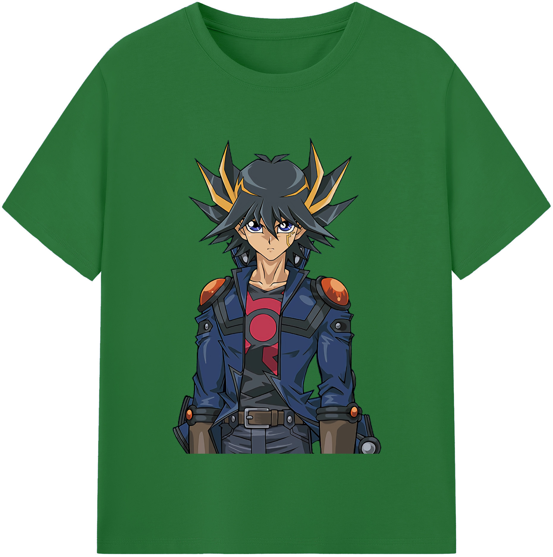 （画像用） 遊☆戯☆王 Yu-Gi-Oh! 綿100％半袖Tシャツ（フロントプリント）
