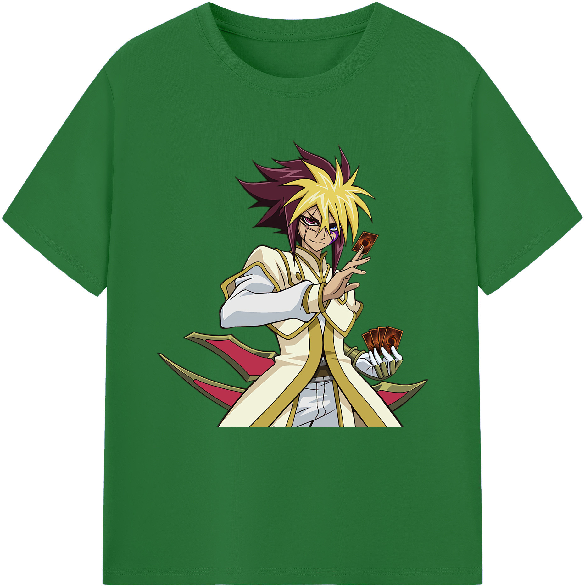 （画像用） 遊☆戯☆王 Yu-Gi-Oh! 綿100％半袖Tシャツ（フロントプリント）