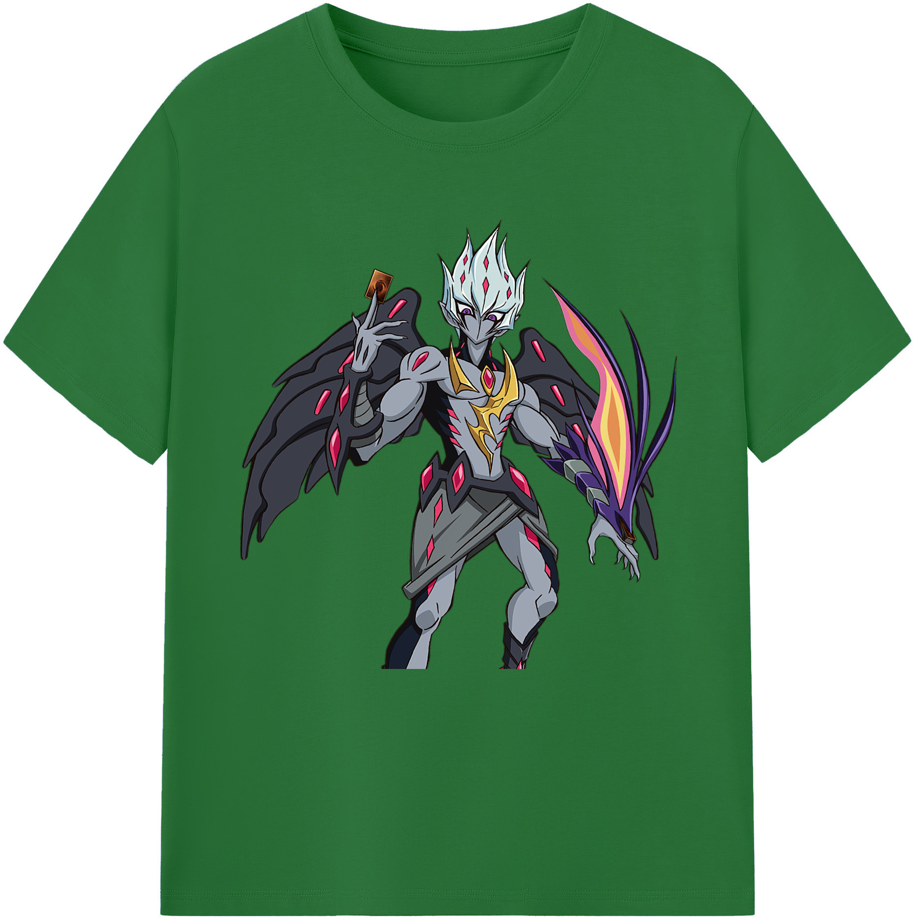 （画像用） 遊☆戯☆王 Yu-Gi-Oh! 綿100％半袖Tシャツ（フロントプリント）