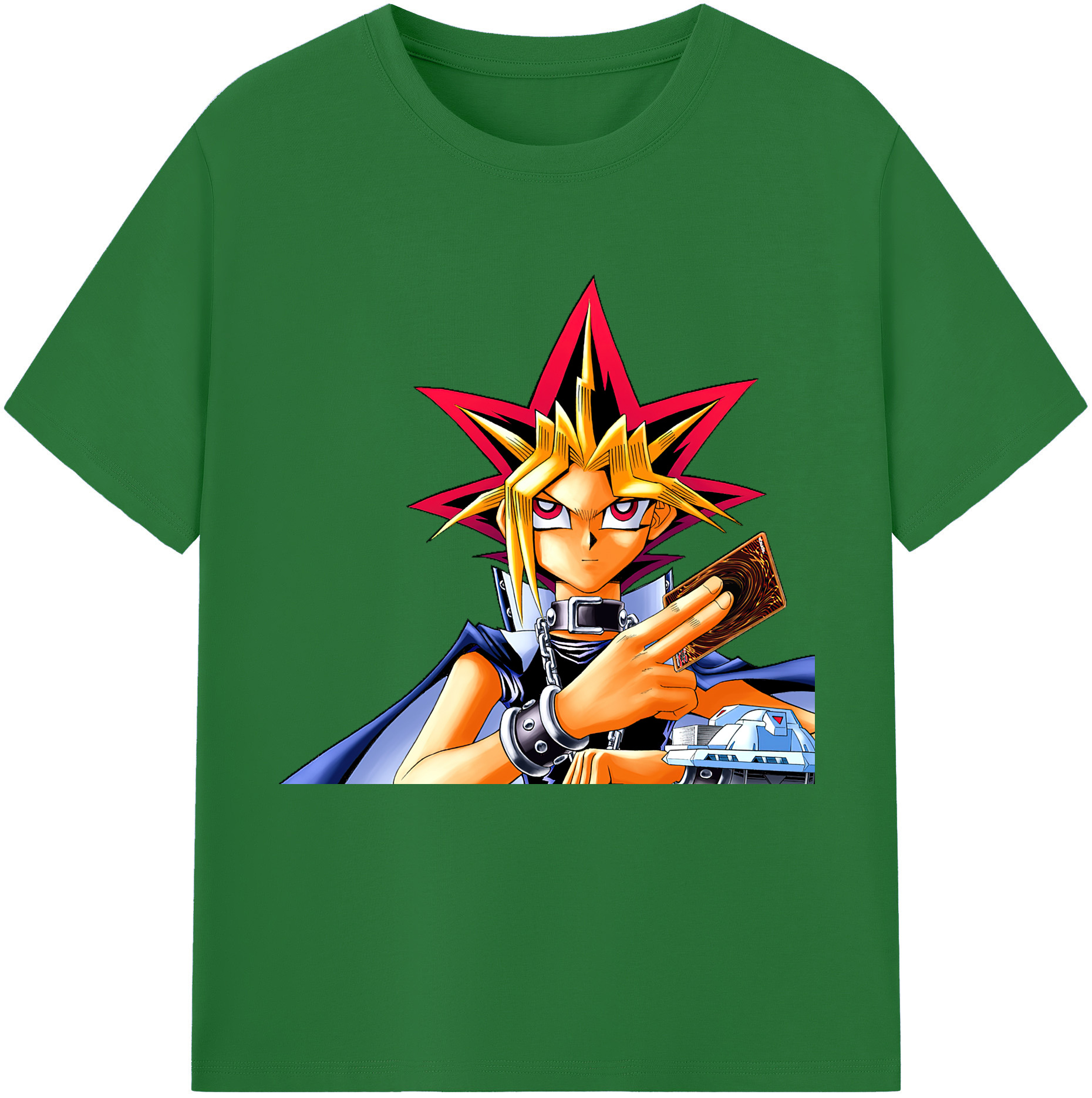 （画像用） 遊☆戯☆王 Yu-Gi-Oh! 綿100％半袖Tシャツ（フロントプリント）