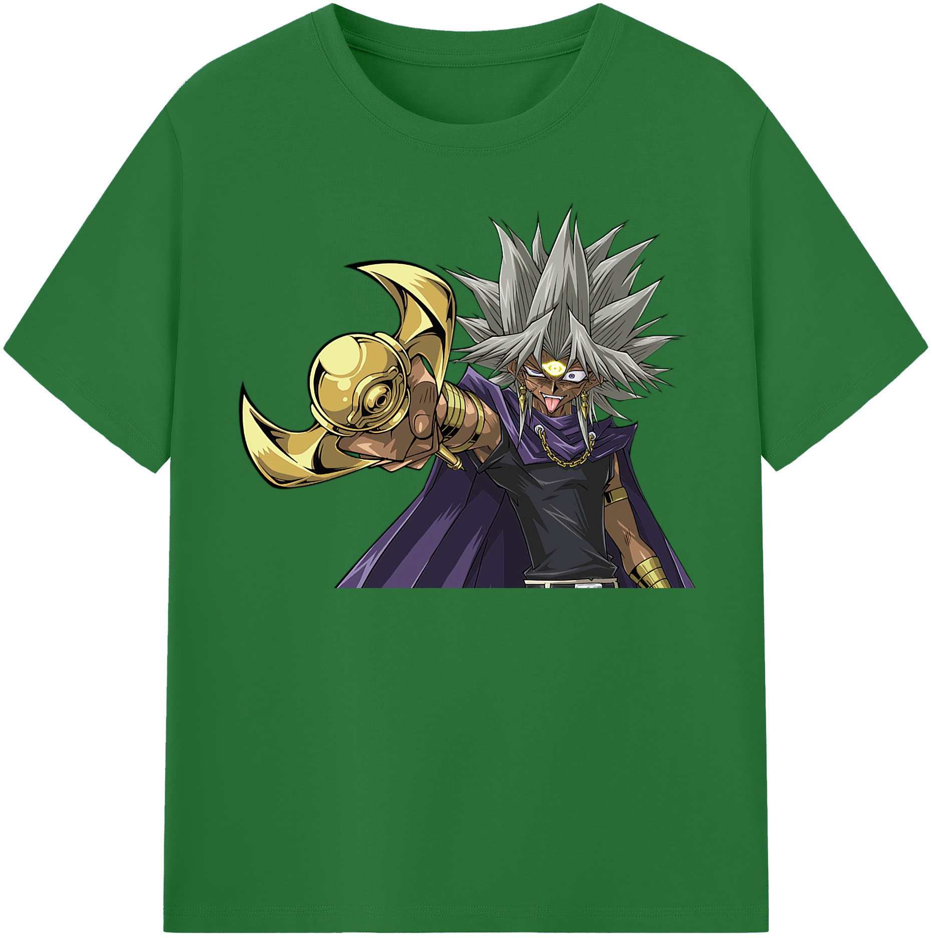 （画像用） 遊☆戯☆王 Yu-Gi-Oh! 綿100％半袖Tシャツ（フロントプリント）