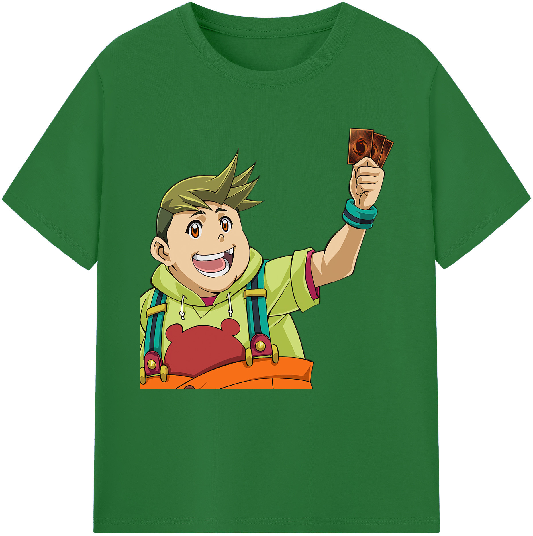 （画像用） 遊☆戯☆王 Yu-Gi-Oh! 綿100％半袖Tシャツ（フロントプリント）