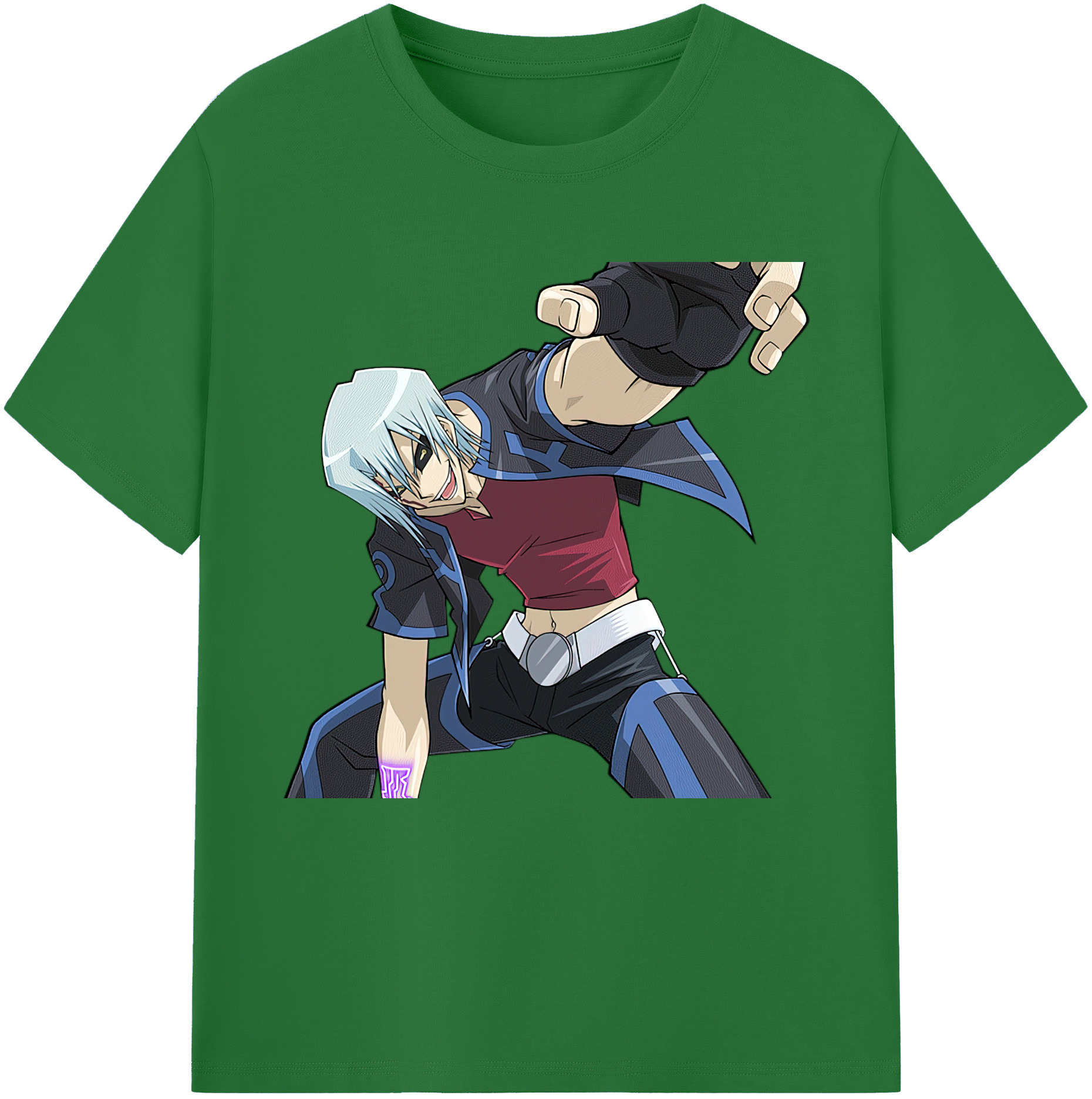（画像用） 遊☆戯☆王 Yu-Gi-Oh! 綿100％半袖Tシャツ（フロントプリント）