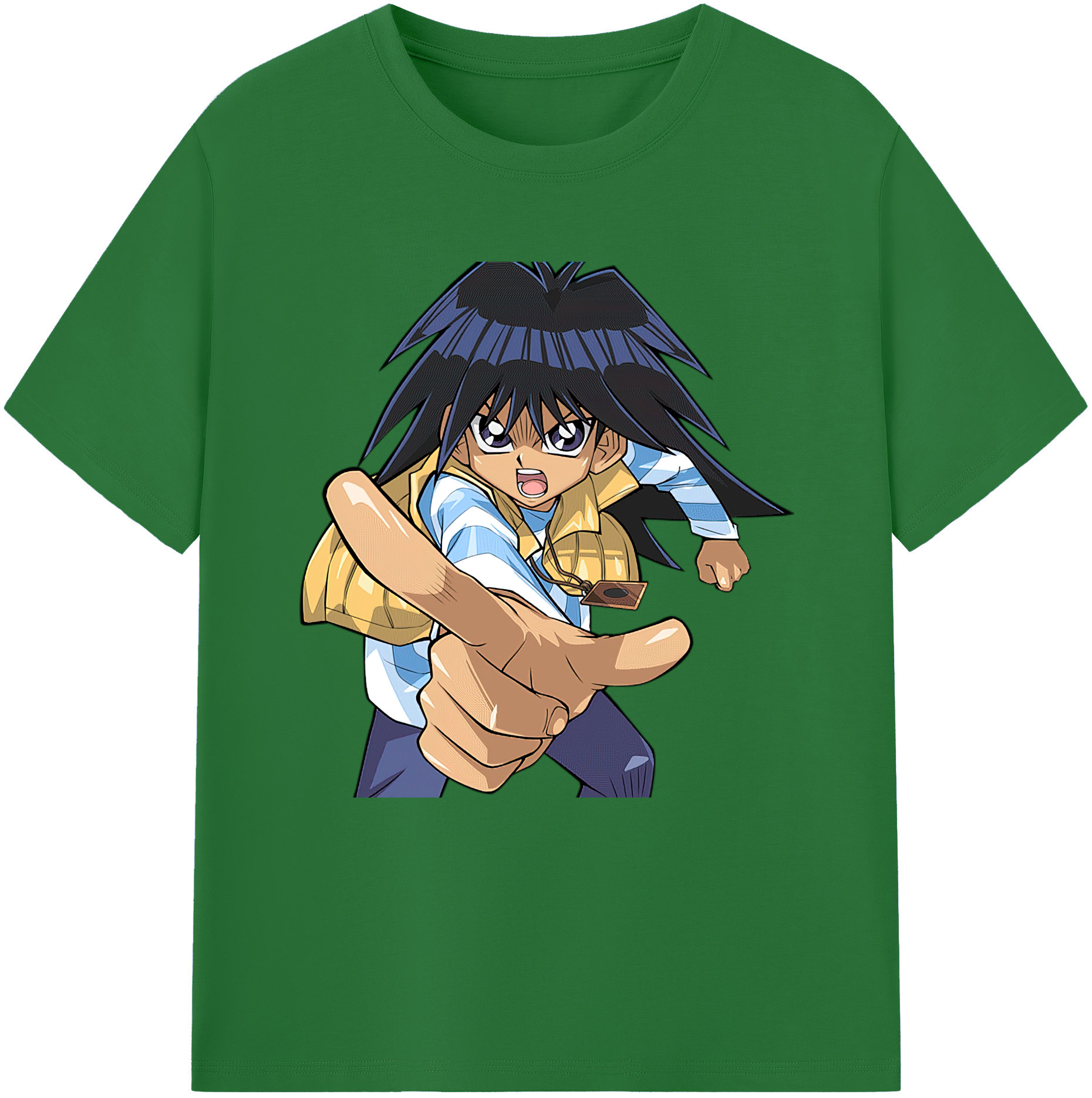 （画像用） 遊☆戯☆王 Yu-Gi-Oh! 綿100％半袖Tシャツ（フロントプリント）