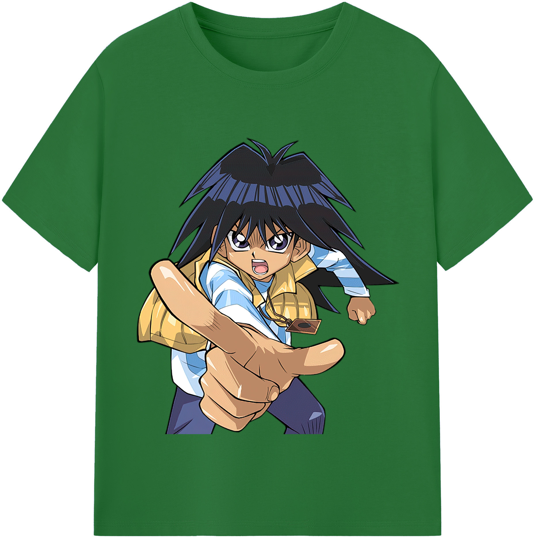 （画像用） 遊☆戯☆王 Yu-Gi-Oh! 綿100％半袖Tシャツ（フロントプリント）