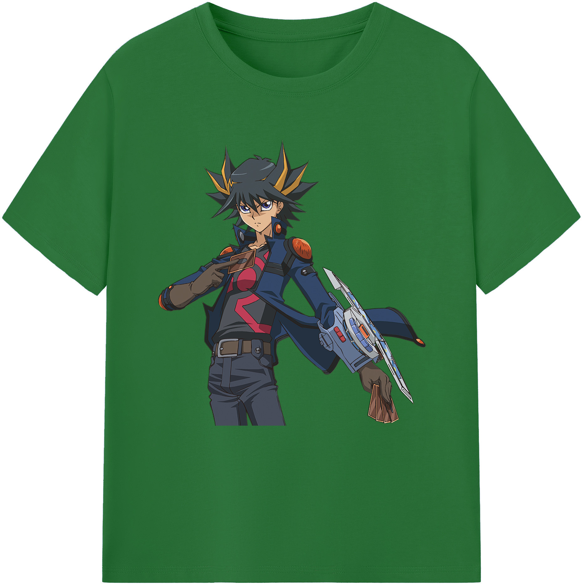 （画像用） 遊☆戯☆王 Yu-Gi-Oh! 綿100％半袖Tシャツ（フロントプリント）