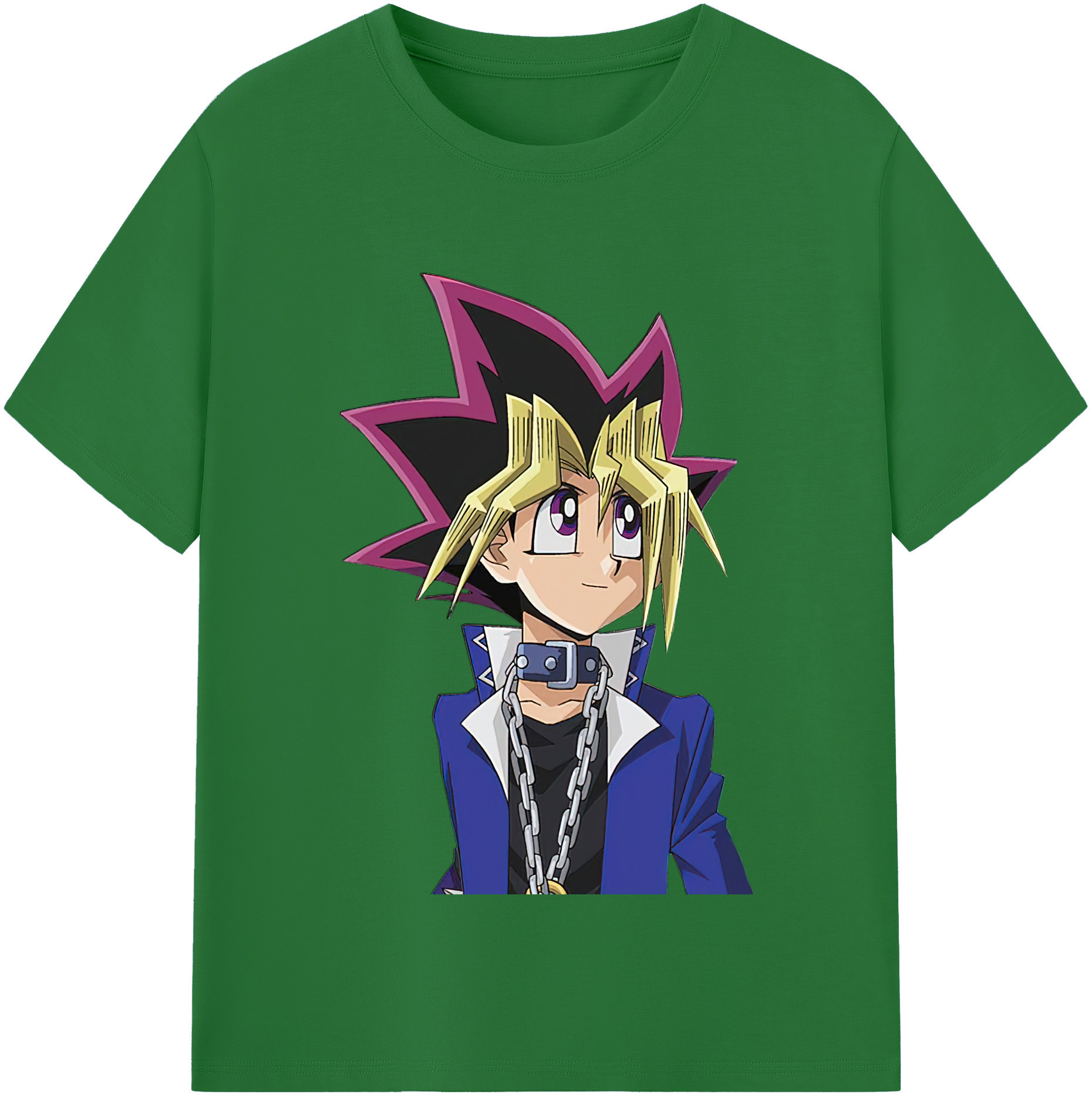 （画像用） 遊☆戯☆王 Yu-Gi-Oh! 綿100％半袖Tシャツ（フロントプリント）