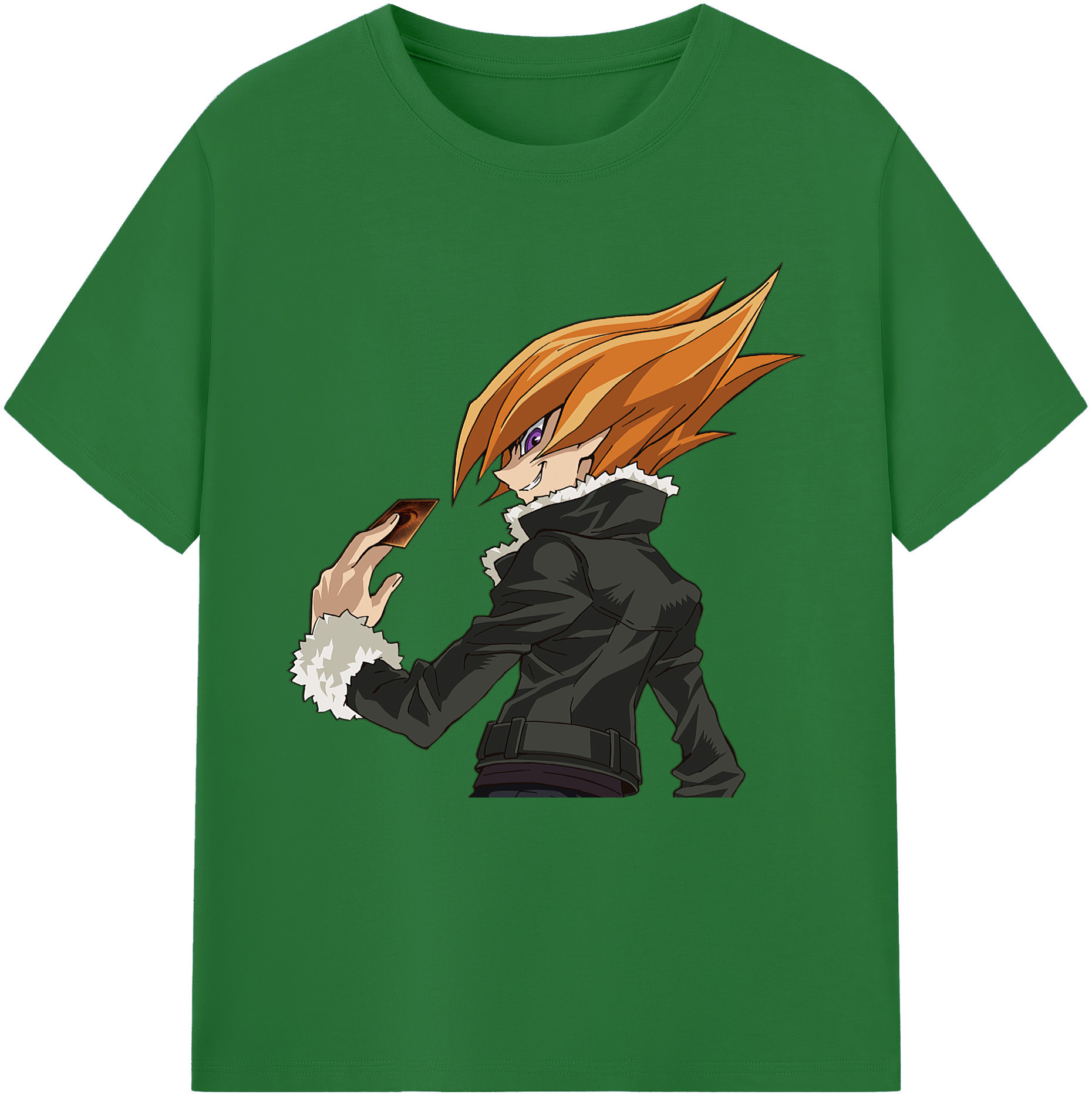 （画像用） 遊☆戯☆王 Yu-Gi-Oh! 綿100％半袖Tシャツ（フロントプリント）