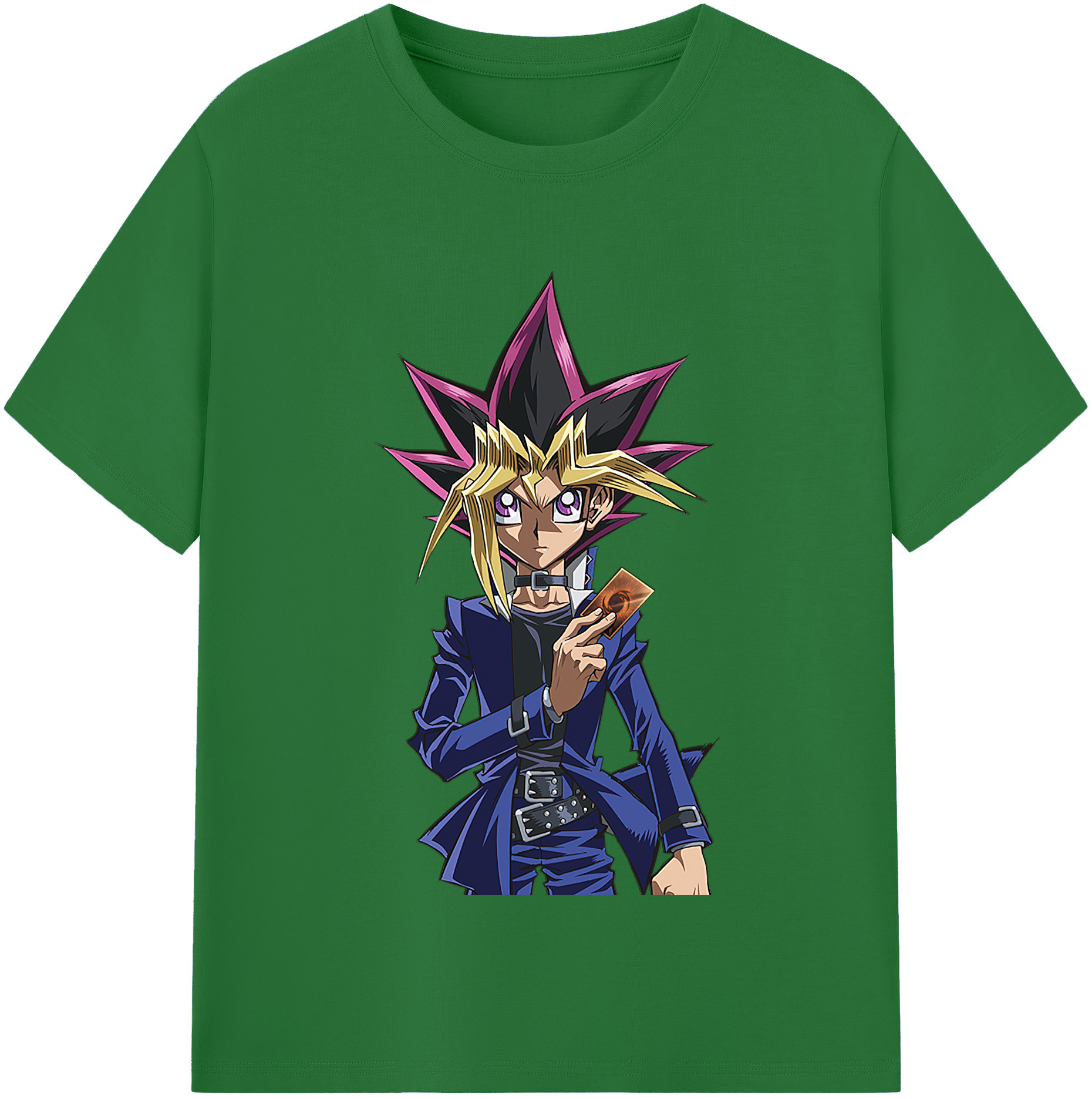 （画像用） 遊☆戯☆王 Yu-Gi-Oh! 綿100％半袖Tシャツ（フロントプリント）