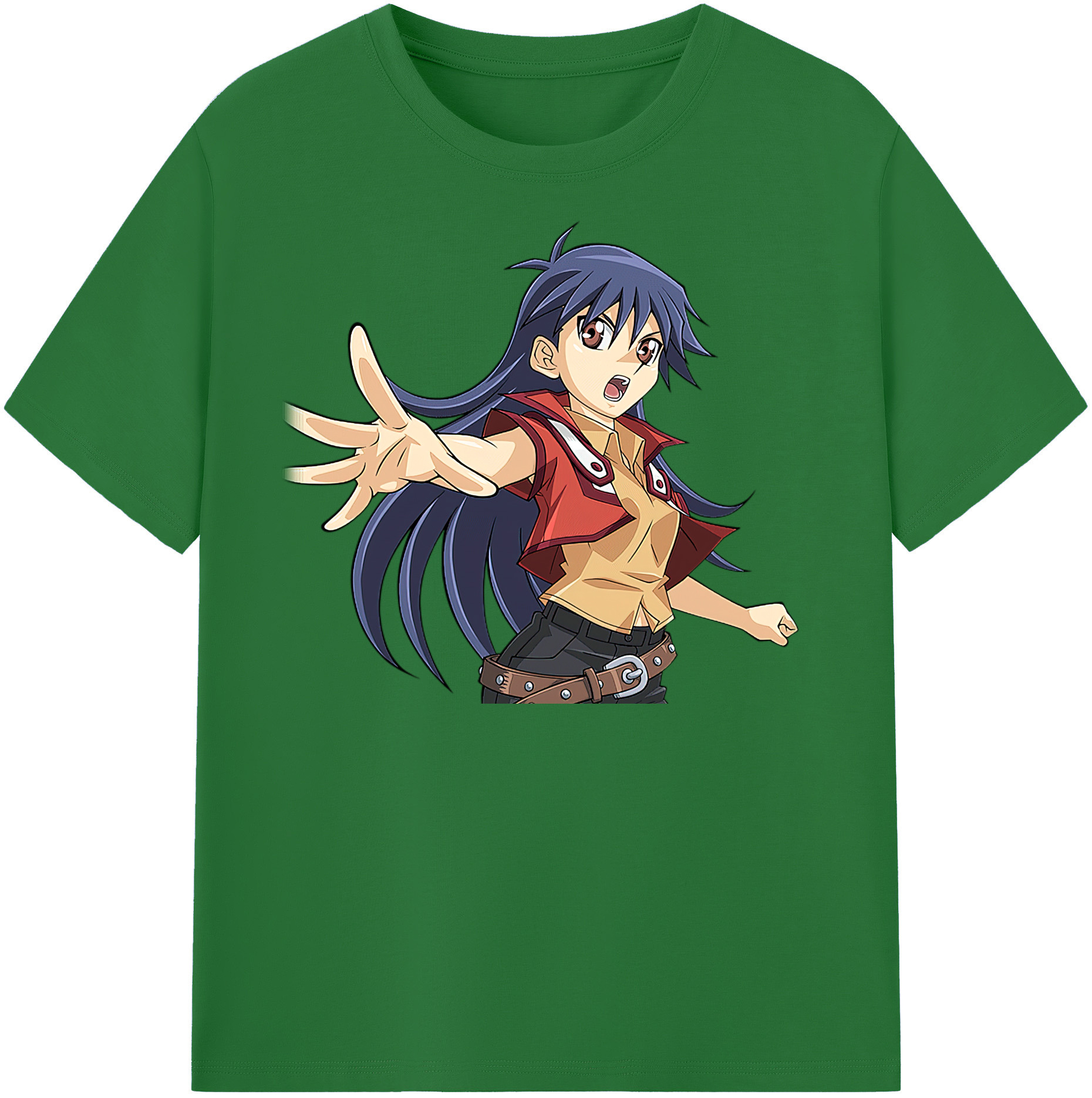 （画像用） 遊☆戯☆王 Yu-Gi-Oh! 綿100％半袖Tシャツ（フロントプリント）