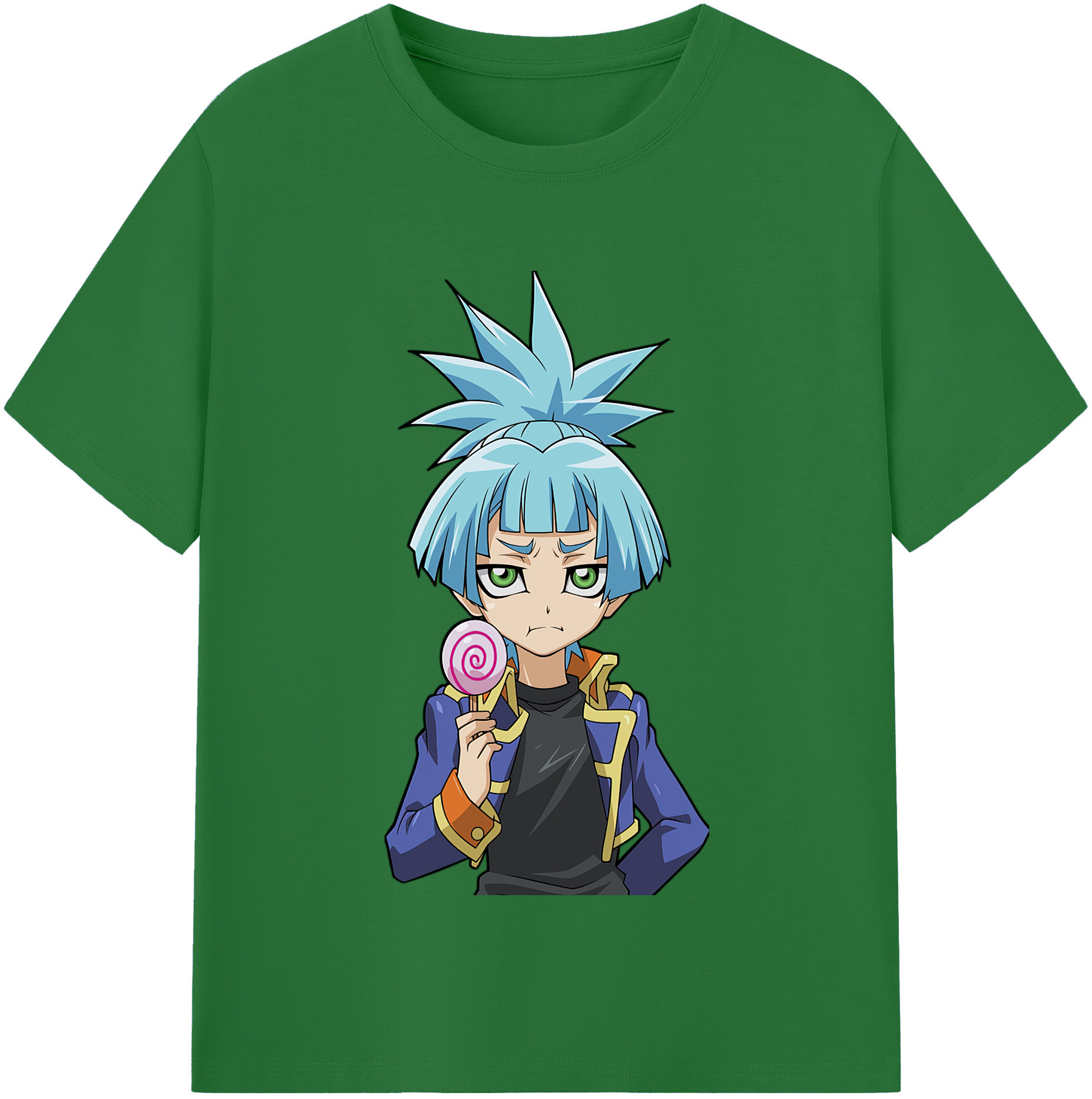 （画像用） 遊☆戯☆王 Yu-Gi-Oh! 綿100％半袖Tシャツ（フロントプリント）