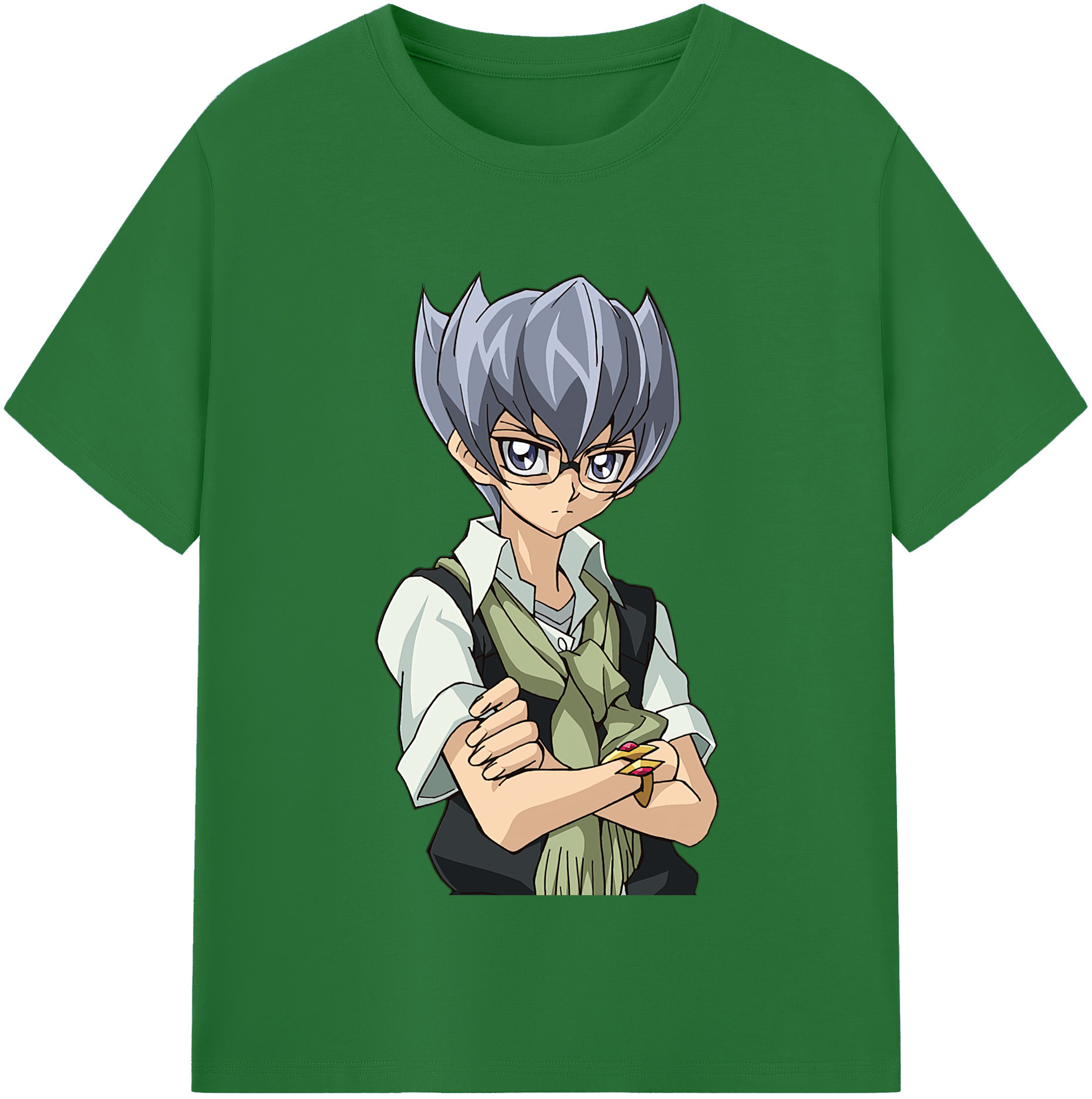 （画像用） 遊☆戯☆王 Yu-Gi-Oh! 綿100％半袖Tシャツ（フロントプリント）