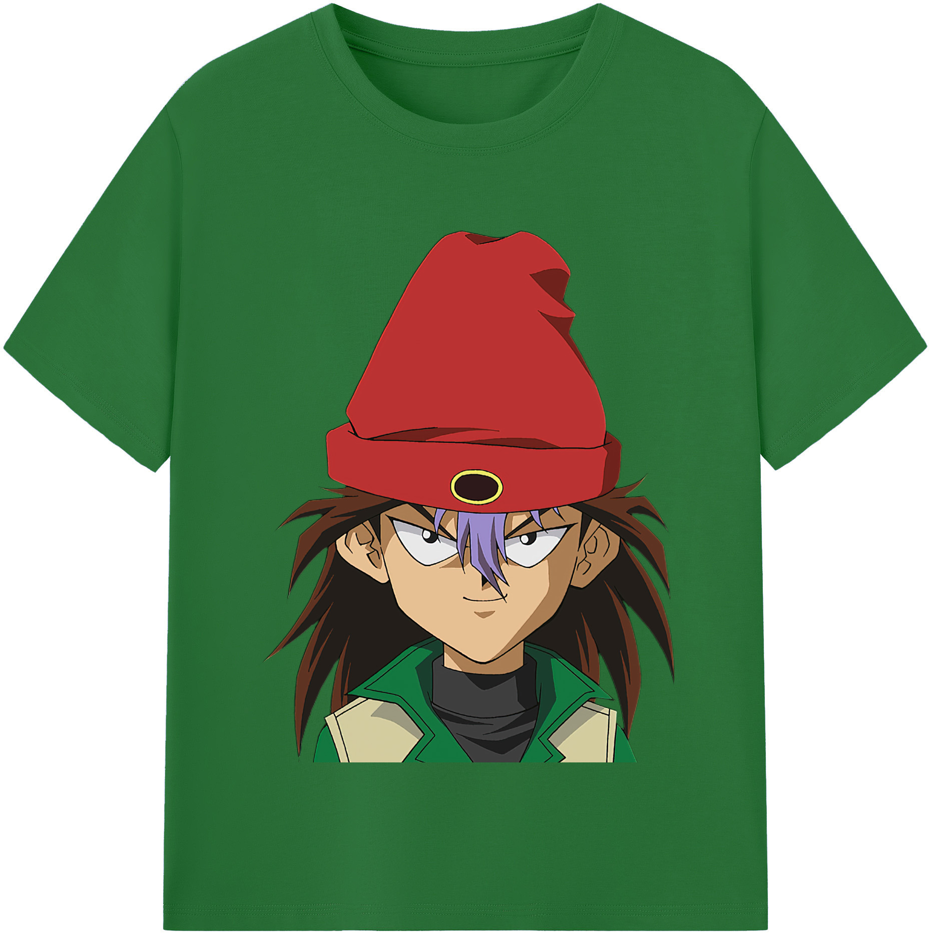 （画像用） 遊☆戯☆王 Yu-Gi-Oh! 綿100％半袖Tシャツ（フロントプリント）
