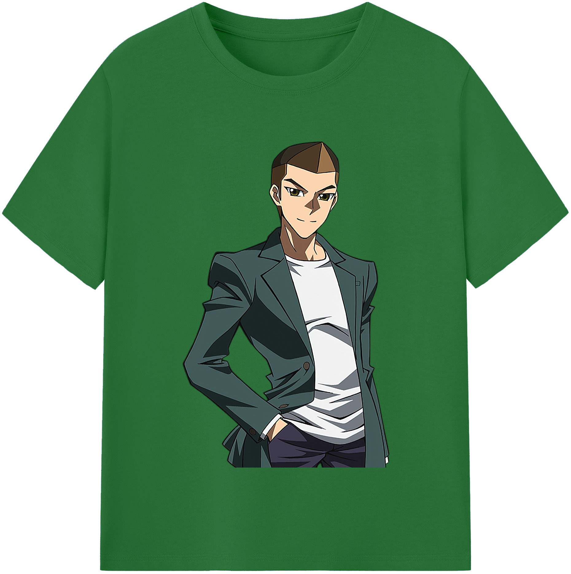 （画像用） 遊☆戯☆王 Yu-Gi-Oh! 綿100％半袖Tシャツ（フロントプリント）