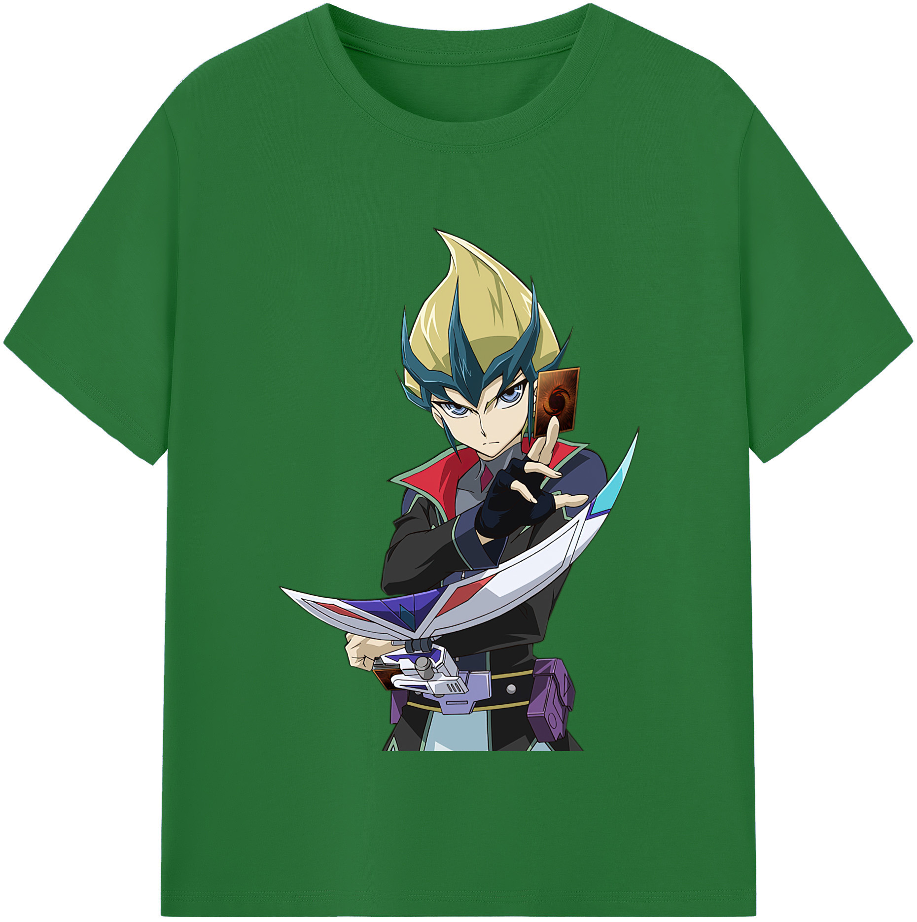 （画像用） 遊☆戯☆王 Yu-Gi-Oh! 綿100％半袖Tシャツ（フロントプリント）