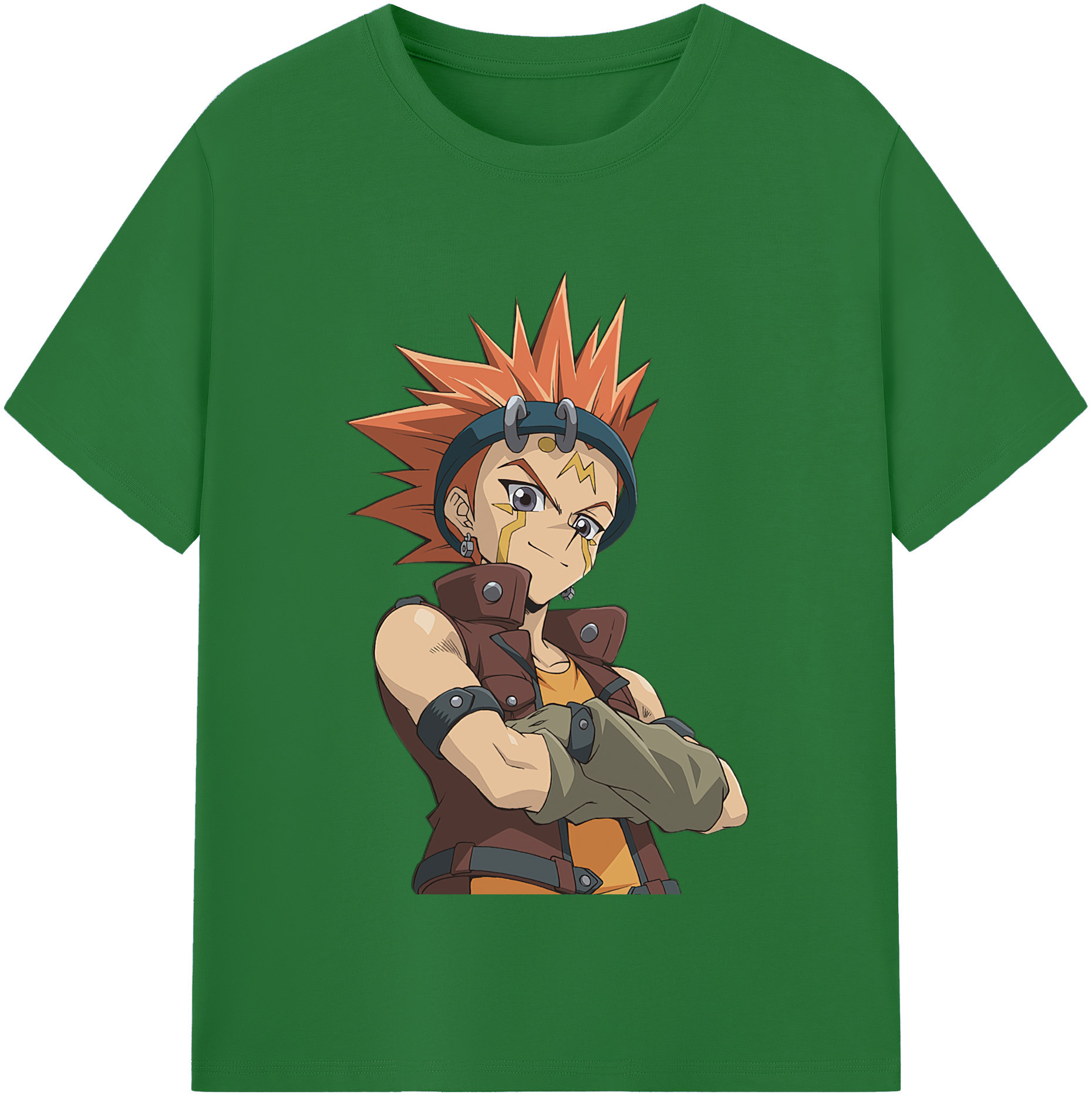 （画像用） 遊☆戯☆王 Yu-Gi-Oh! 綿100％半袖Tシャツ（フロントプリント）