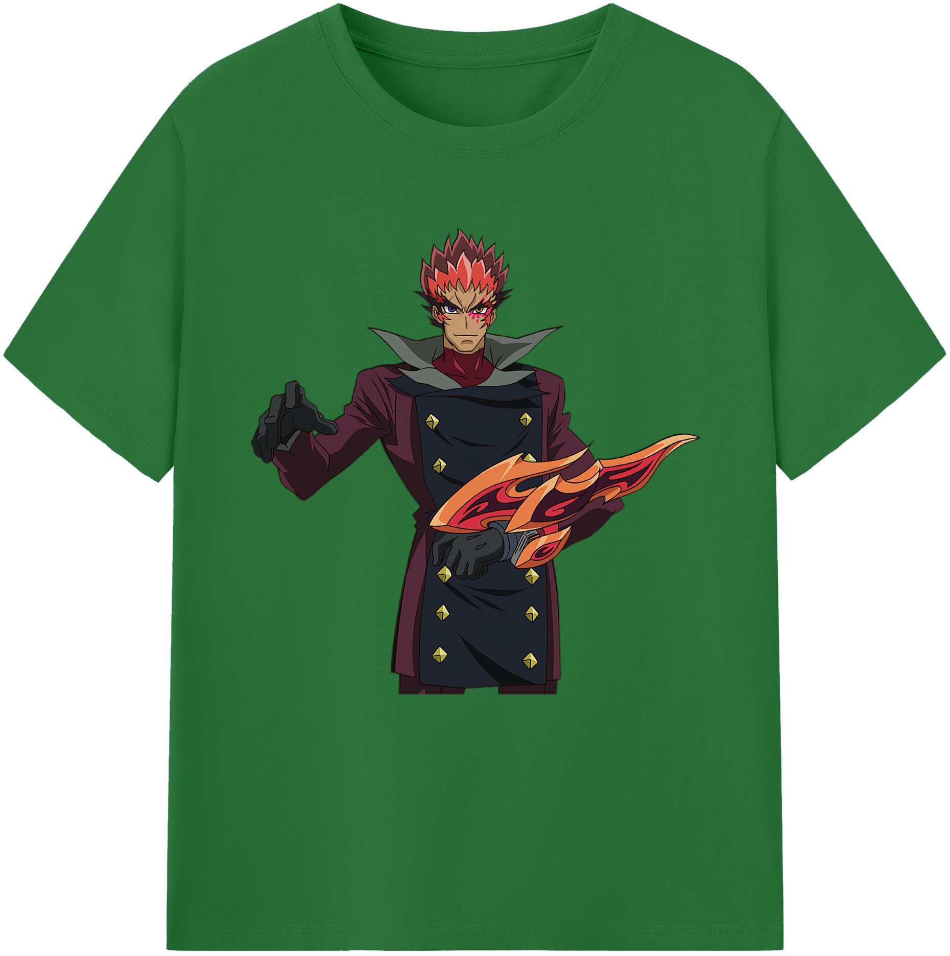 （画像用） 遊☆戯☆王 Yu-Gi-Oh! 綿100％半袖Tシャツ（フロントプリント）
