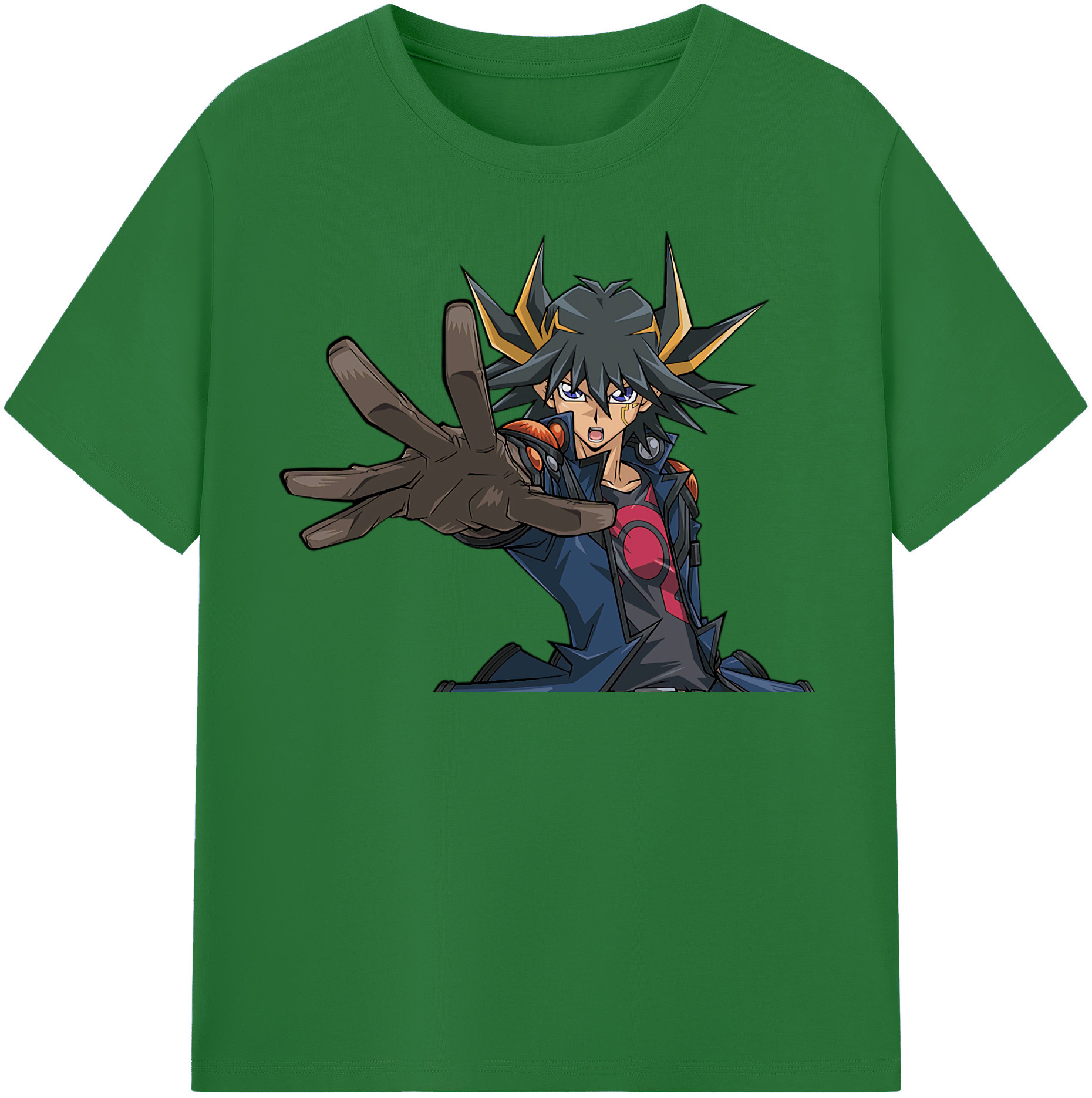 （画像用） 遊☆戯☆王 Yu-Gi-Oh! 綿100％半袖Tシャツ（フロントプリント）