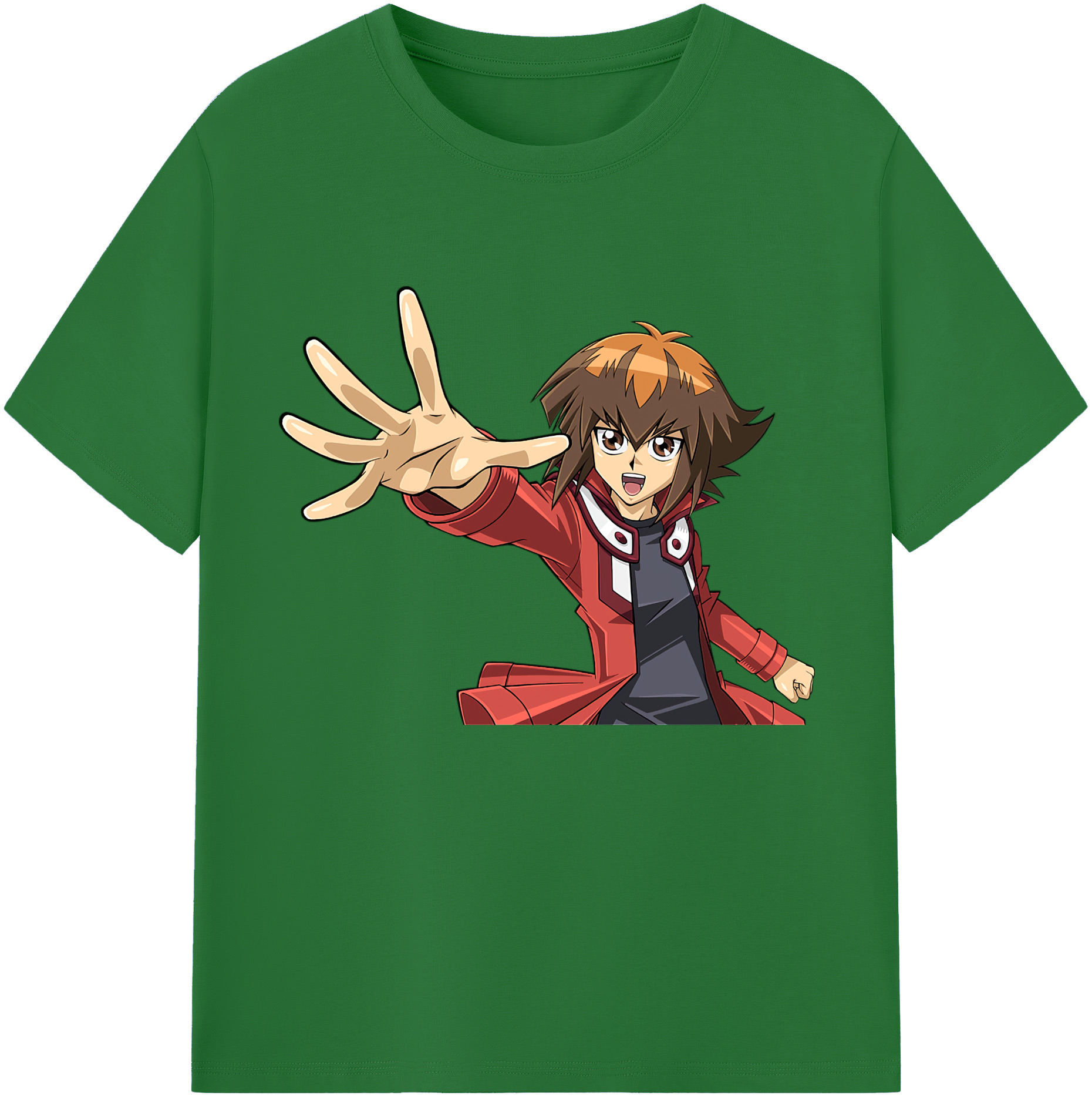 （画像用） 遊☆戯☆王 Yu-Gi-Oh! 綿100％半袖Tシャツ（フロントプリント）
