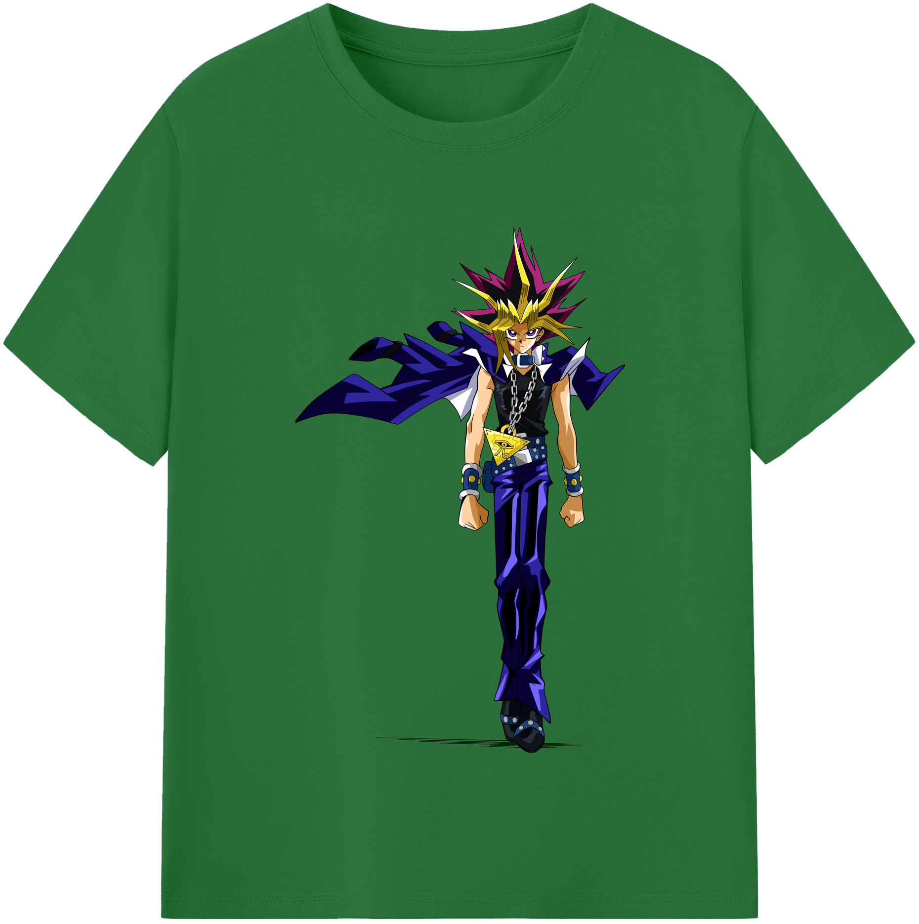 （画像用） 遊☆戯☆王 Yu-Gi-Oh! 綿100％半袖Tシャツ（フロントプリント）