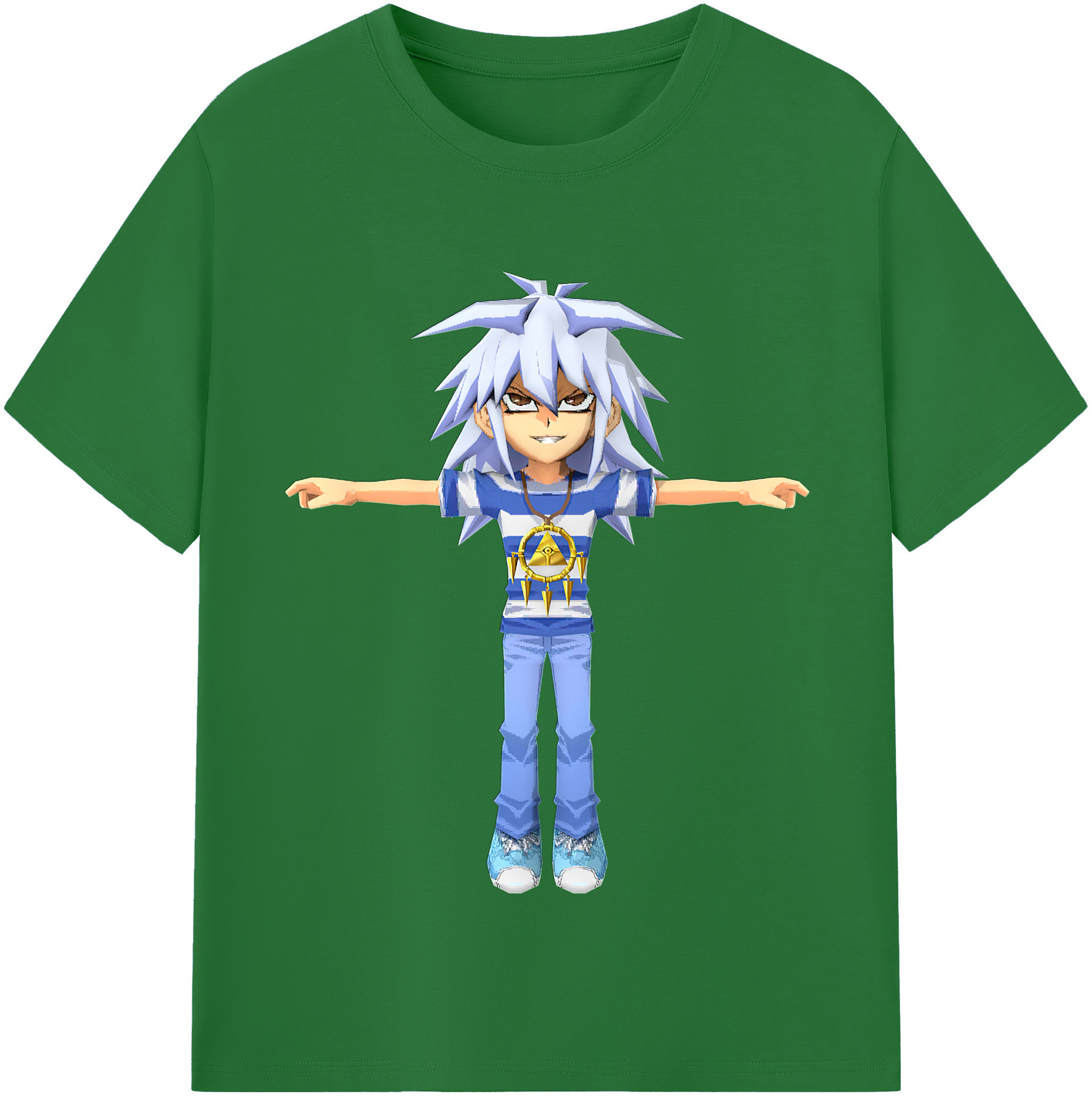 （画像用） 遊☆戯☆王 Yu-Gi-Oh! 綿100％半袖Tシャツ（フロントプリント）