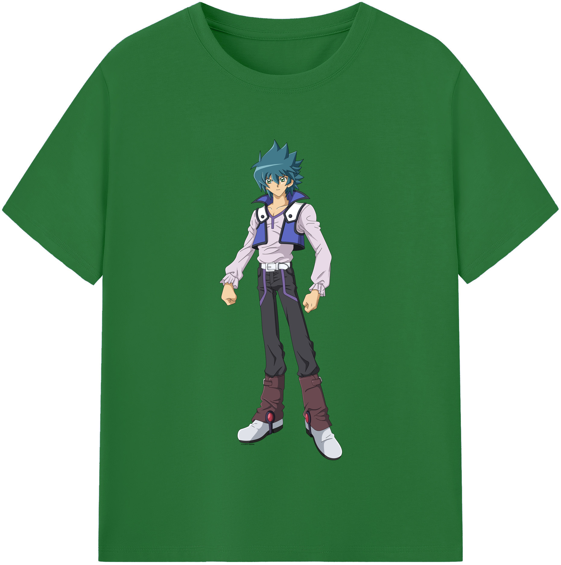 （画像用） 遊☆戯☆王 Yu-Gi-Oh! 綿100％半袖Tシャツ（フロントプリント）