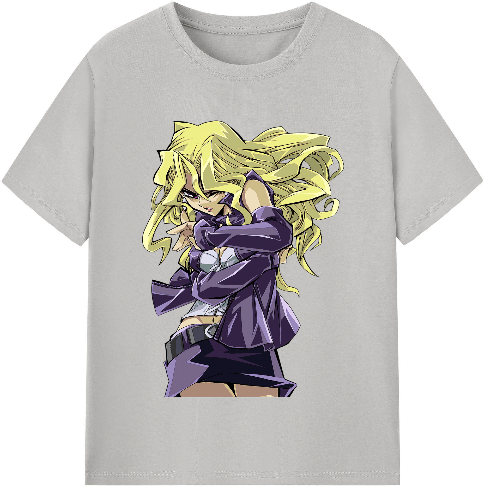 （画像用） 遊☆戯☆王 Yu-Gi-Oh! 綿100％半袖Tシャツ（フロントプリント）