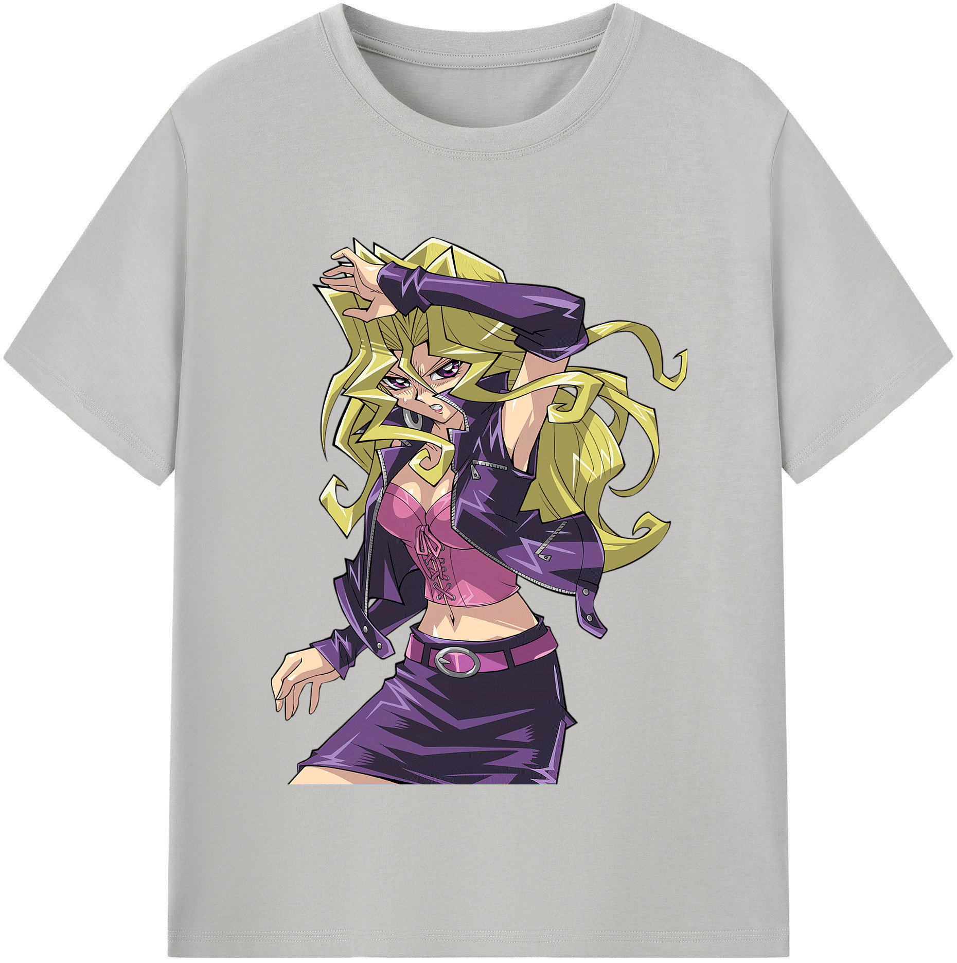 （画像用） 遊☆戯☆王 Yu-Gi-Oh! 綿100％半袖Tシャツ（フロントプリント）