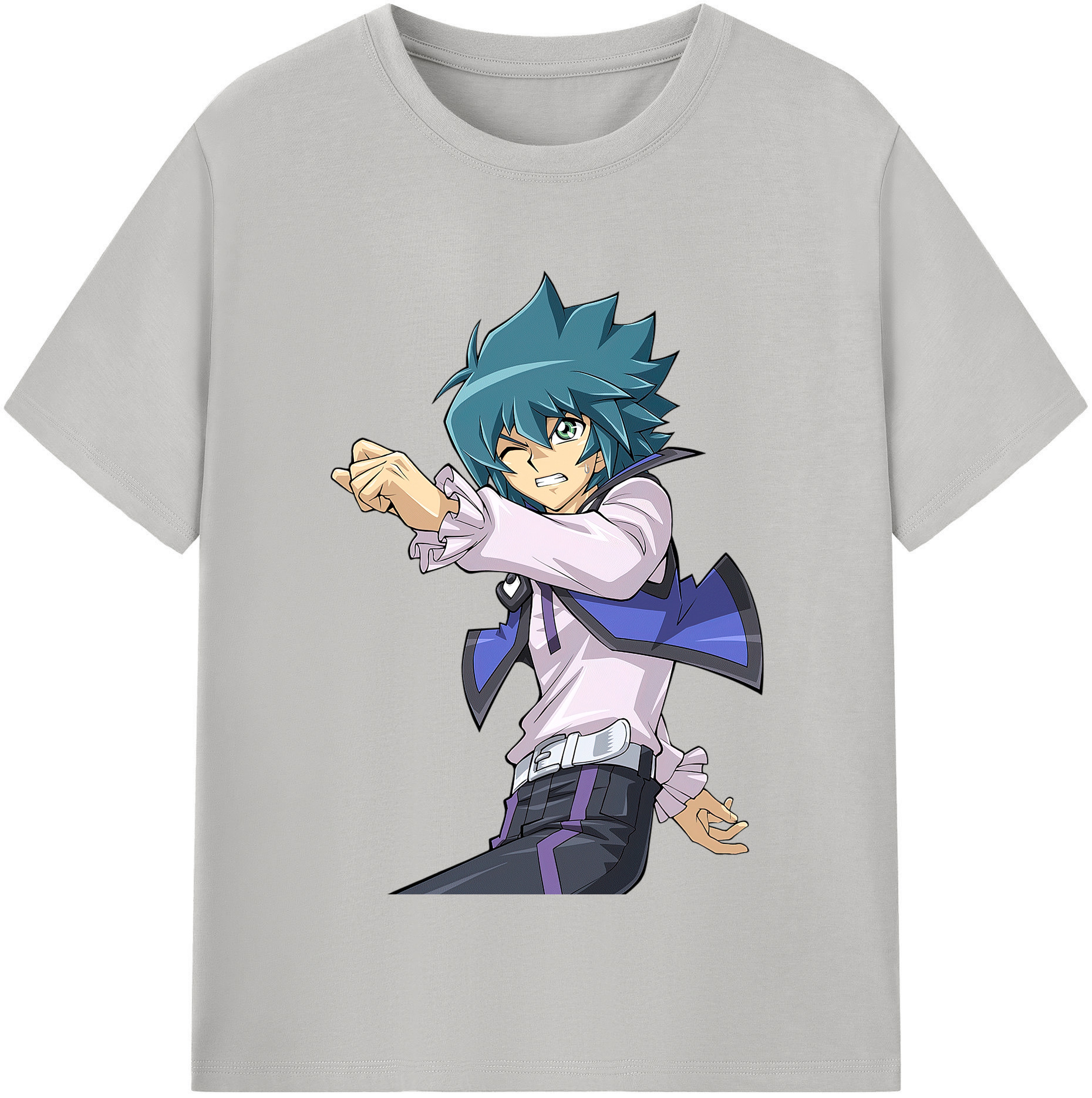 （画像用） 遊☆戯☆王 Yu-Gi-Oh! 綿100％半袖Tシャツ（フロントプリント）