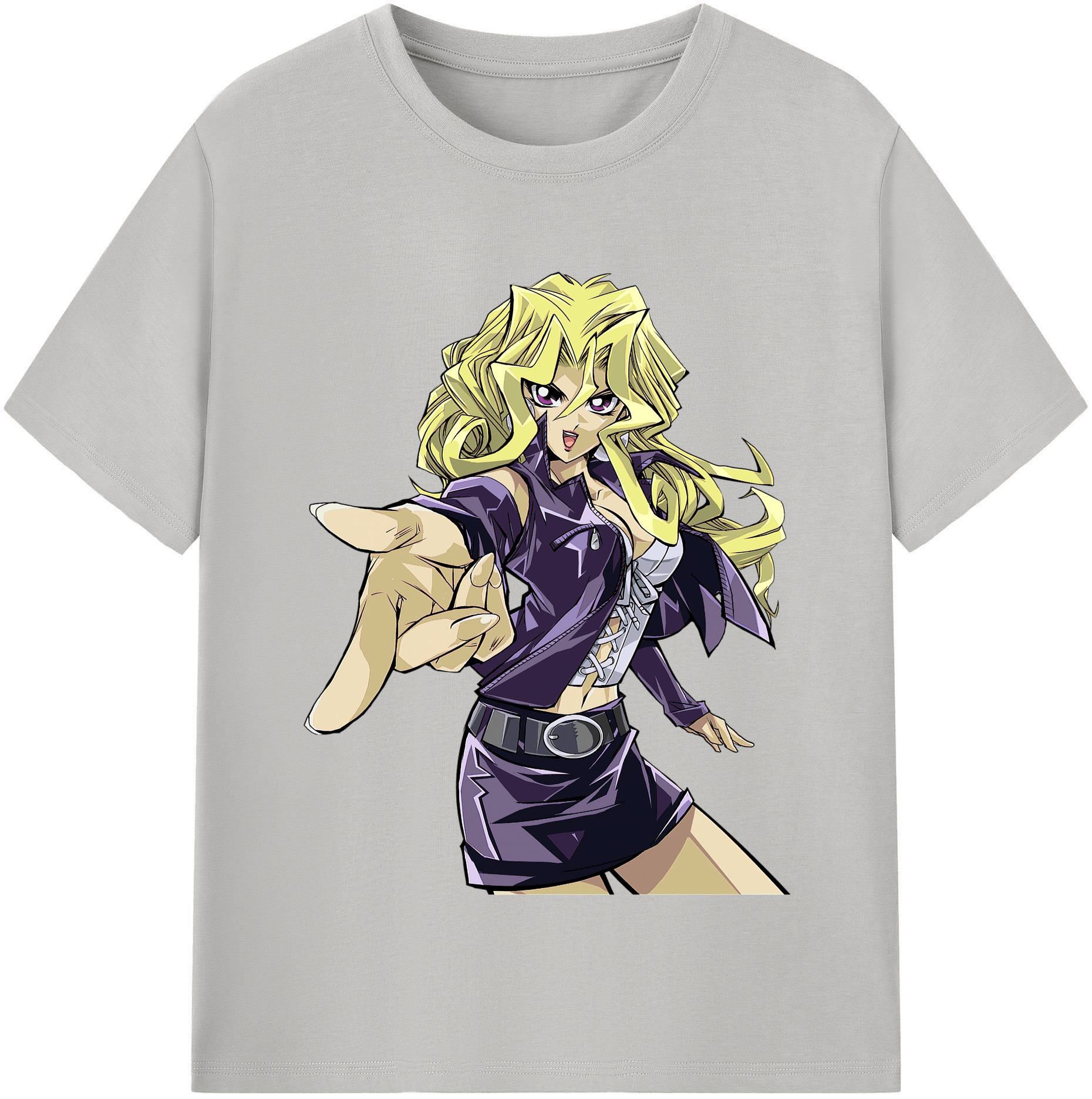 （画像用） 遊☆戯☆王 Yu-Gi-Oh! 綿100％半袖Tシャツ（フロントプリント）