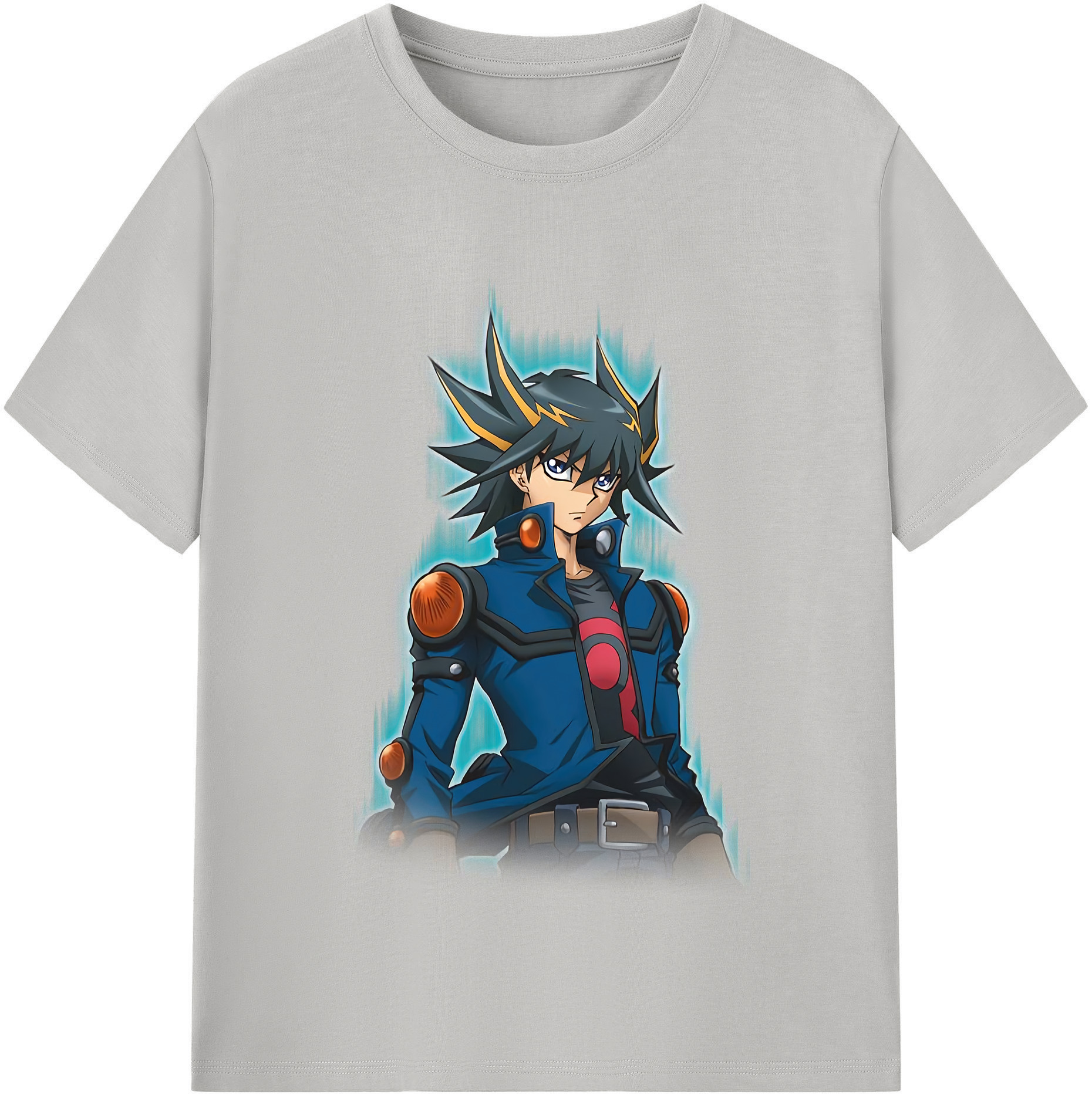 （画像用） 遊☆戯☆王 Yu-Gi-Oh! 綿100％半袖Tシャツ（フロントプリント）