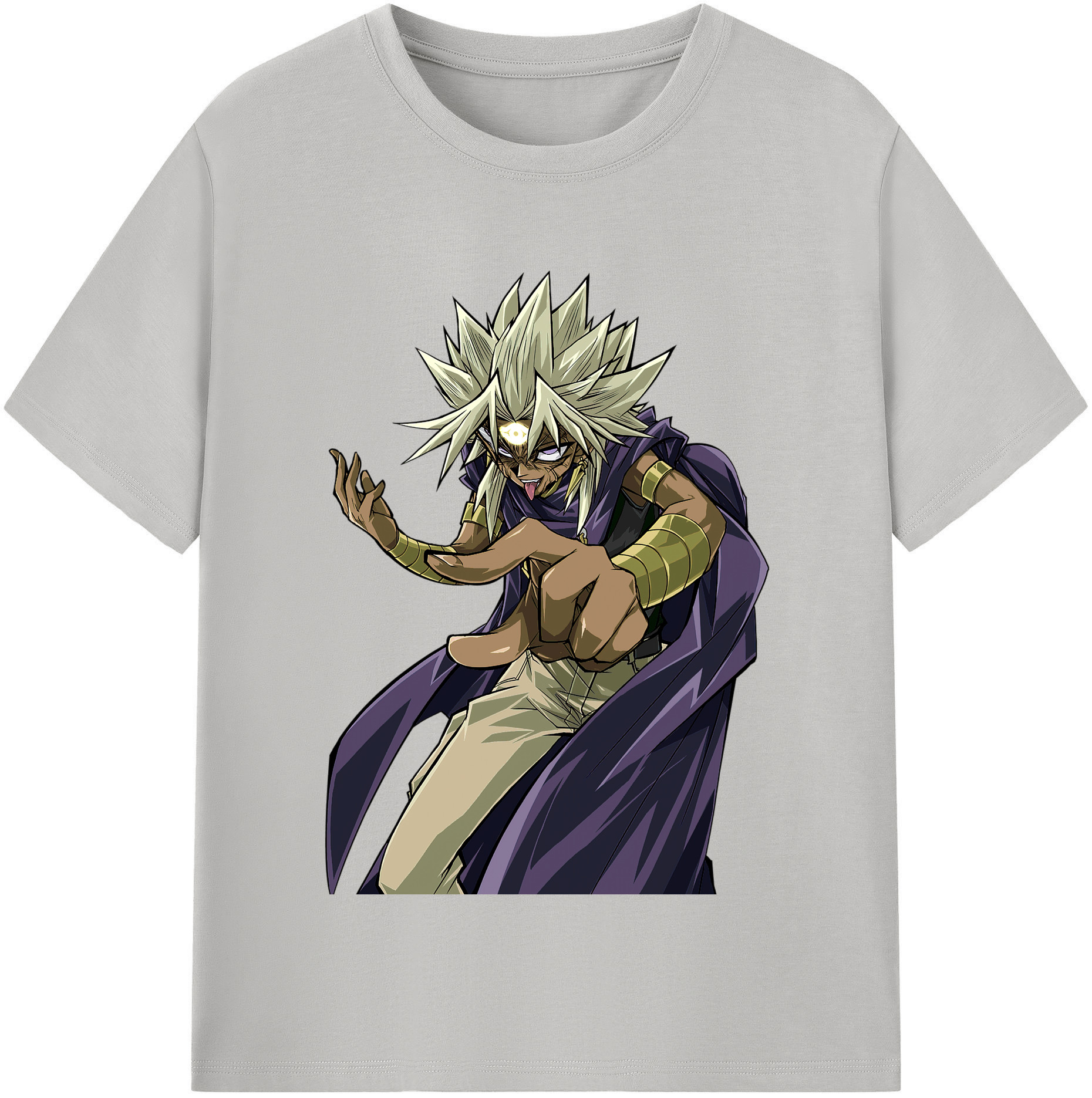 （画像用） 遊☆戯☆王 Yu-Gi-Oh! 綿100％半袖Tシャツ（フロントプリント）