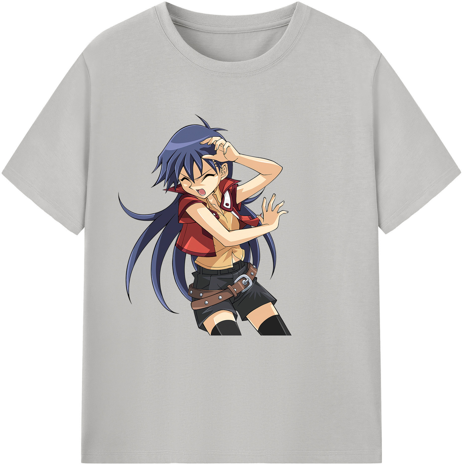 （画像用） 遊☆戯☆王 Yu-Gi-Oh! 綿100％半袖Tシャツ（フロントプリント）