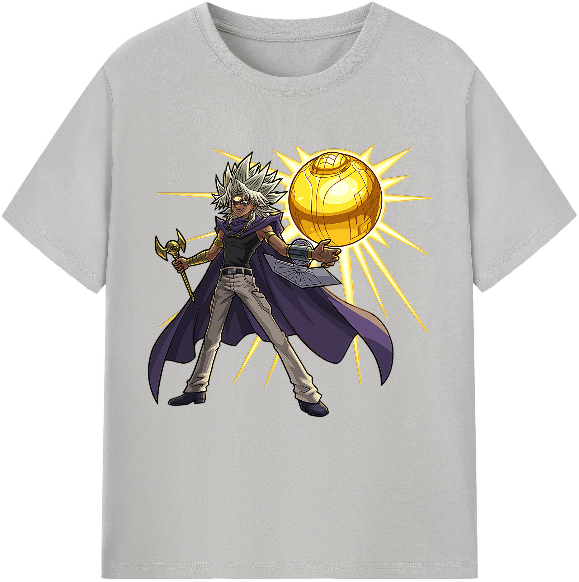 （画像用） 遊☆戯☆王 Yu-Gi-Oh! 綿100％半袖Tシャツ（フロントプリント）