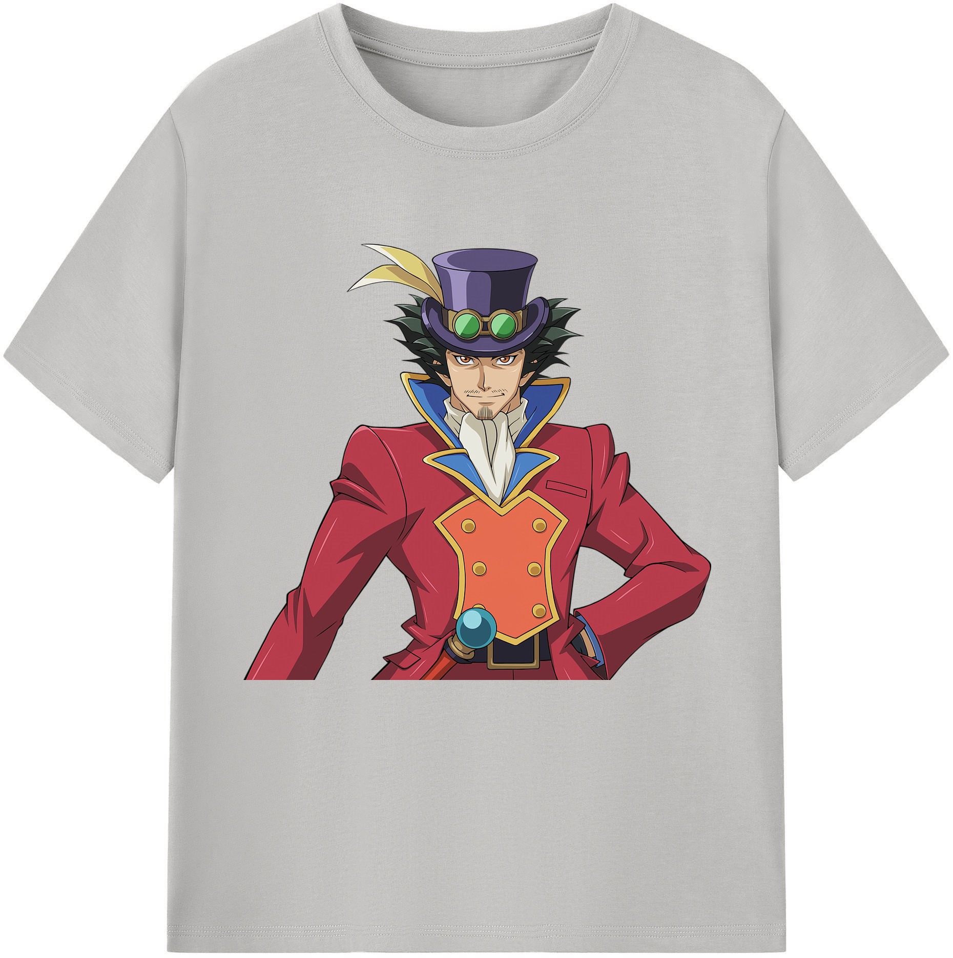 （画像用） 遊☆戯☆王 Yu-Gi-Oh! 綿100％半袖Tシャツ（フロントプリント）