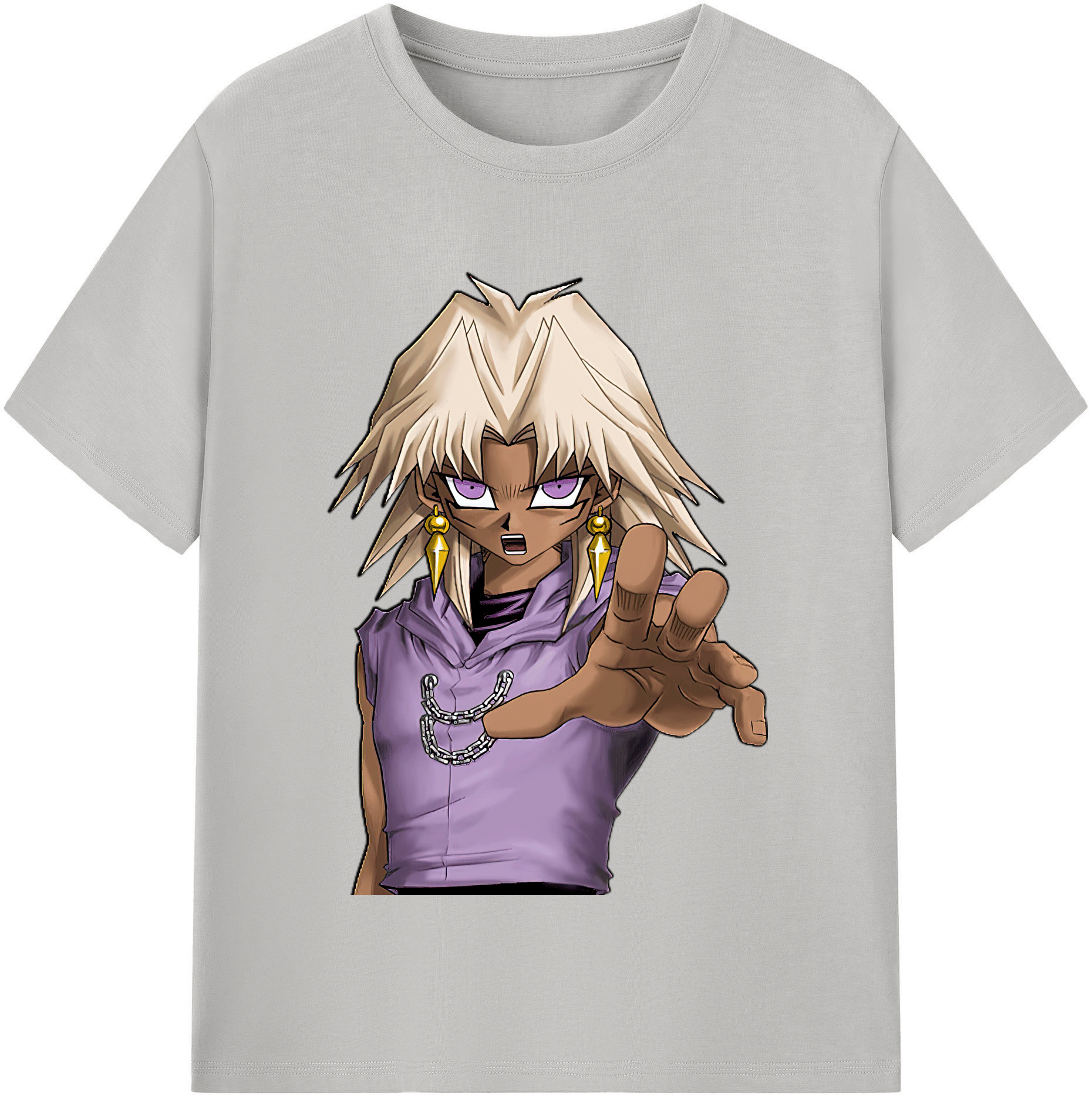 （画像用） 遊☆戯☆王 Yu-Gi-Oh! 綿100％半袖Tシャツ（フロントプリント）