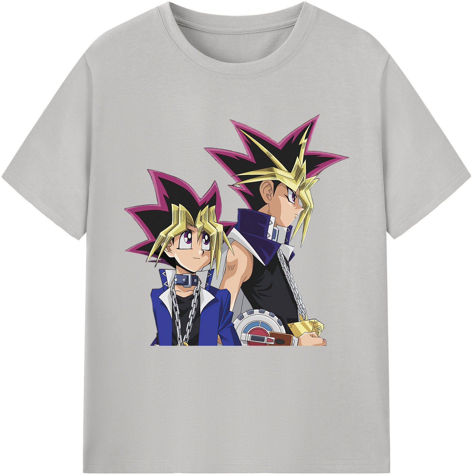 （画像用） 遊☆戯☆王 Yu-Gi-Oh! 綿100％半袖Tシャツ（フロントプリント）