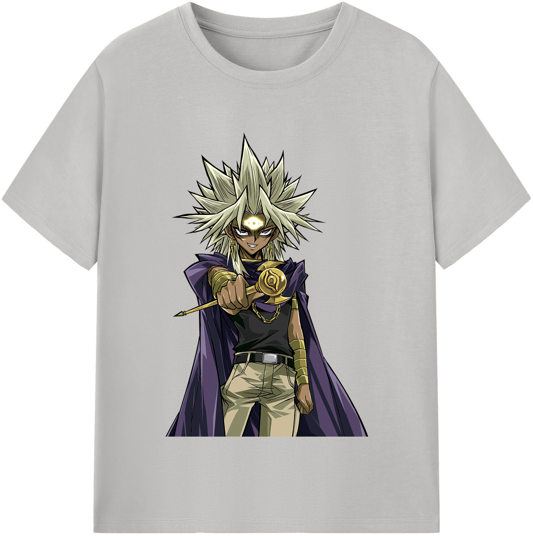 （画像用） 遊☆戯☆王 Yu-Gi-Oh! 綿100％半袖Tシャツ（フロントプリント）