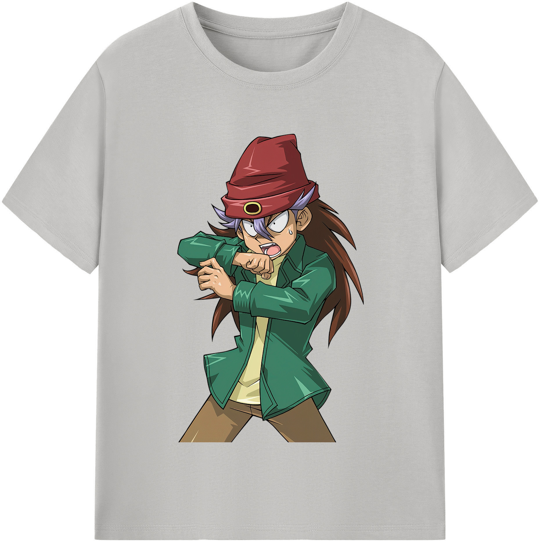 （画像用） 遊☆戯☆王 Yu-Gi-Oh! 綿100％半袖Tシャツ（フロントプリント）