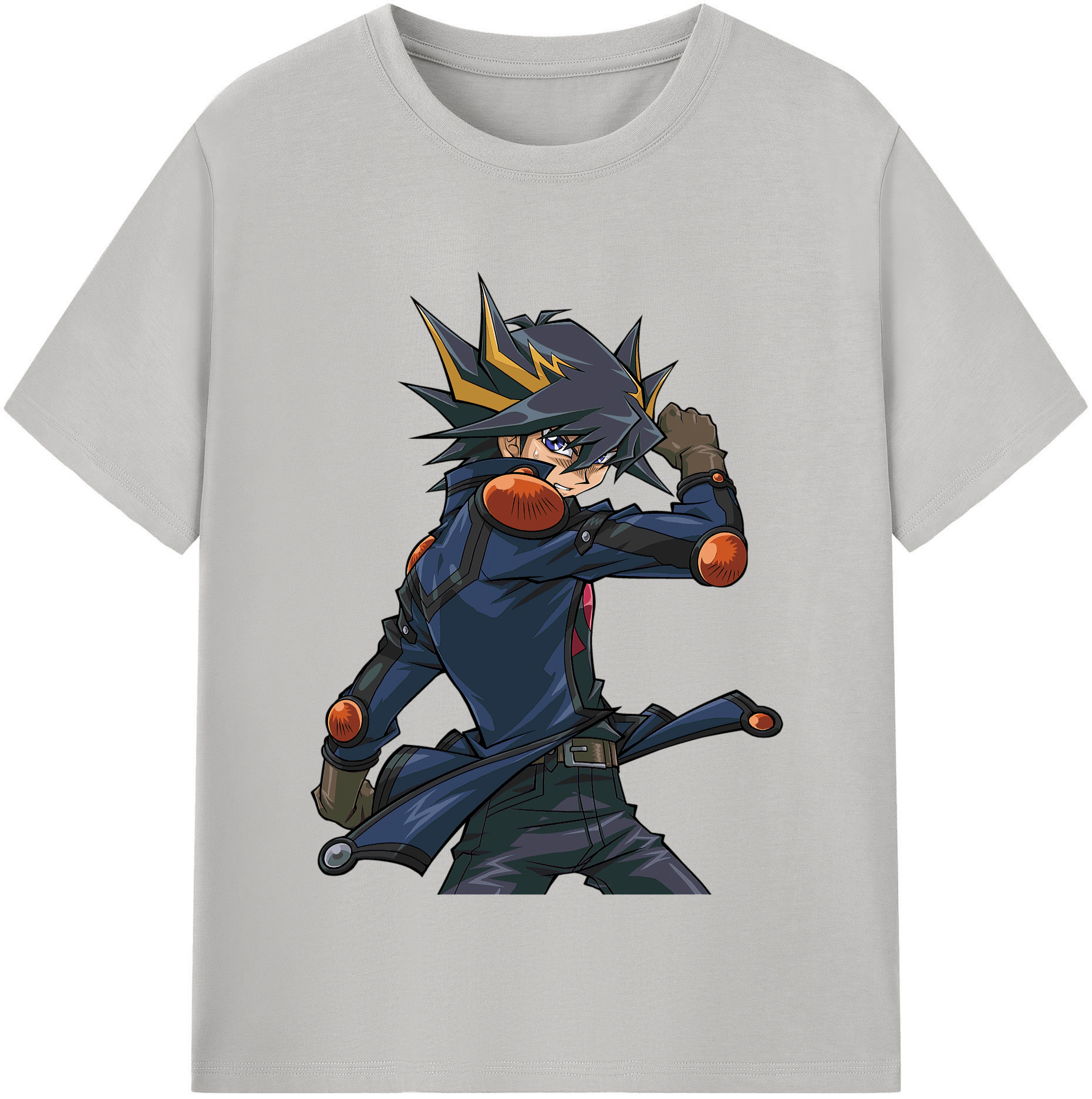 （画像用） 遊☆戯☆王 Yu-Gi-Oh! 綿100％半袖Tシャツ（フロントプリント）