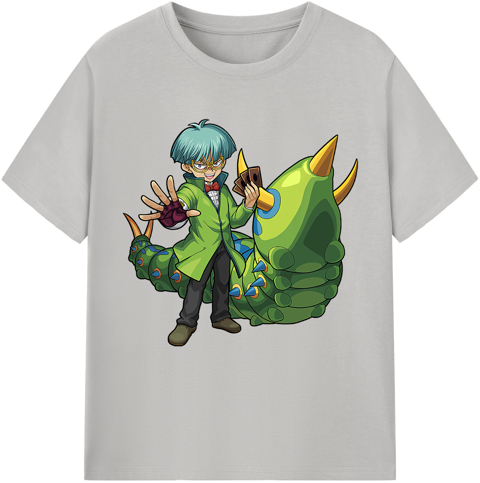 （画像用） 遊☆戯☆王 Yu-Gi-Oh! 綿100％半袖Tシャツ（フロントプリント）
