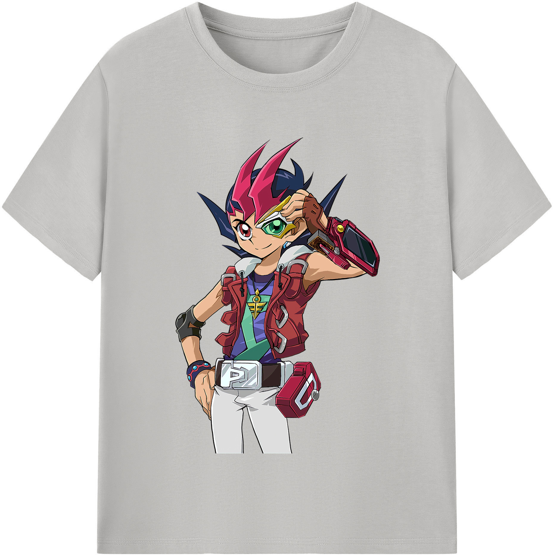 （画像用） 遊☆戯☆王 Yu-Gi-Oh! 綿100％半袖Tシャツ（フロントプリント）