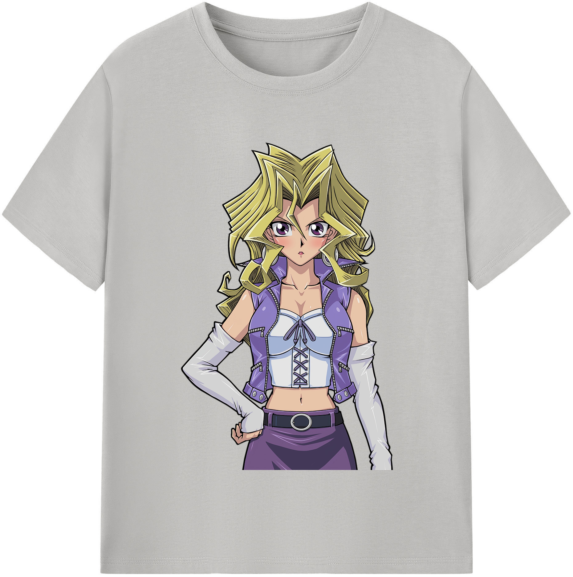 （画像用） 遊☆戯☆王 Yu-Gi-Oh! 綿100％半袖Tシャツ（フロントプリント）