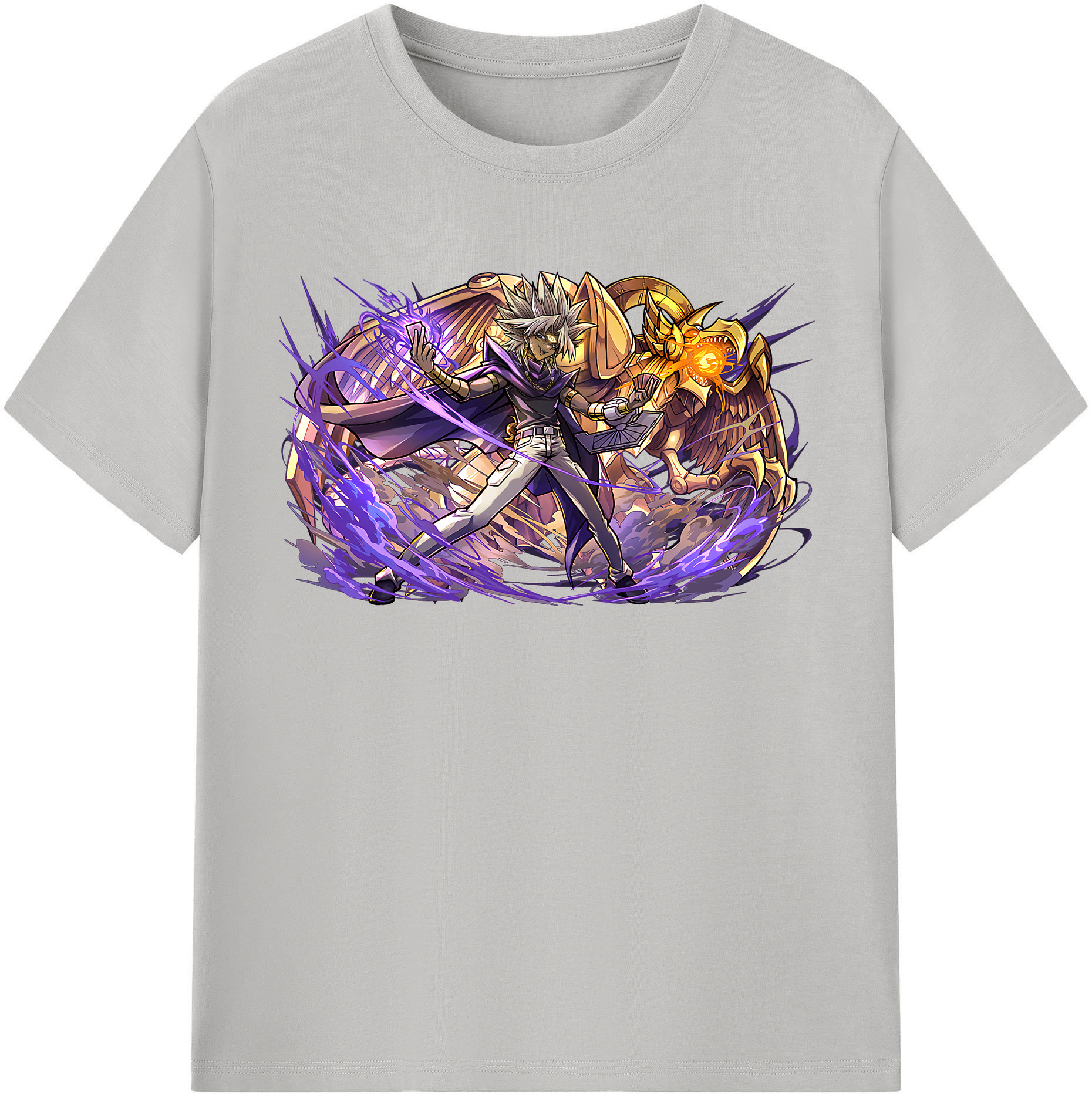 （画像用） 遊☆戯☆王 Yu-Gi-Oh! 綿100％半袖Tシャツ（フロントプリント）