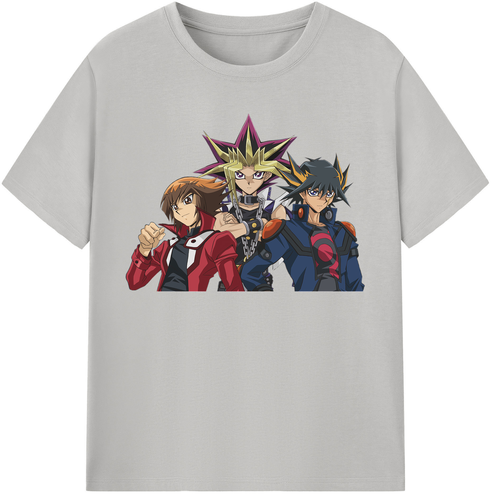 （画像用） 遊☆戯☆王 Yu-Gi-Oh! 綿100％半袖Tシャツ（フロントプリント）