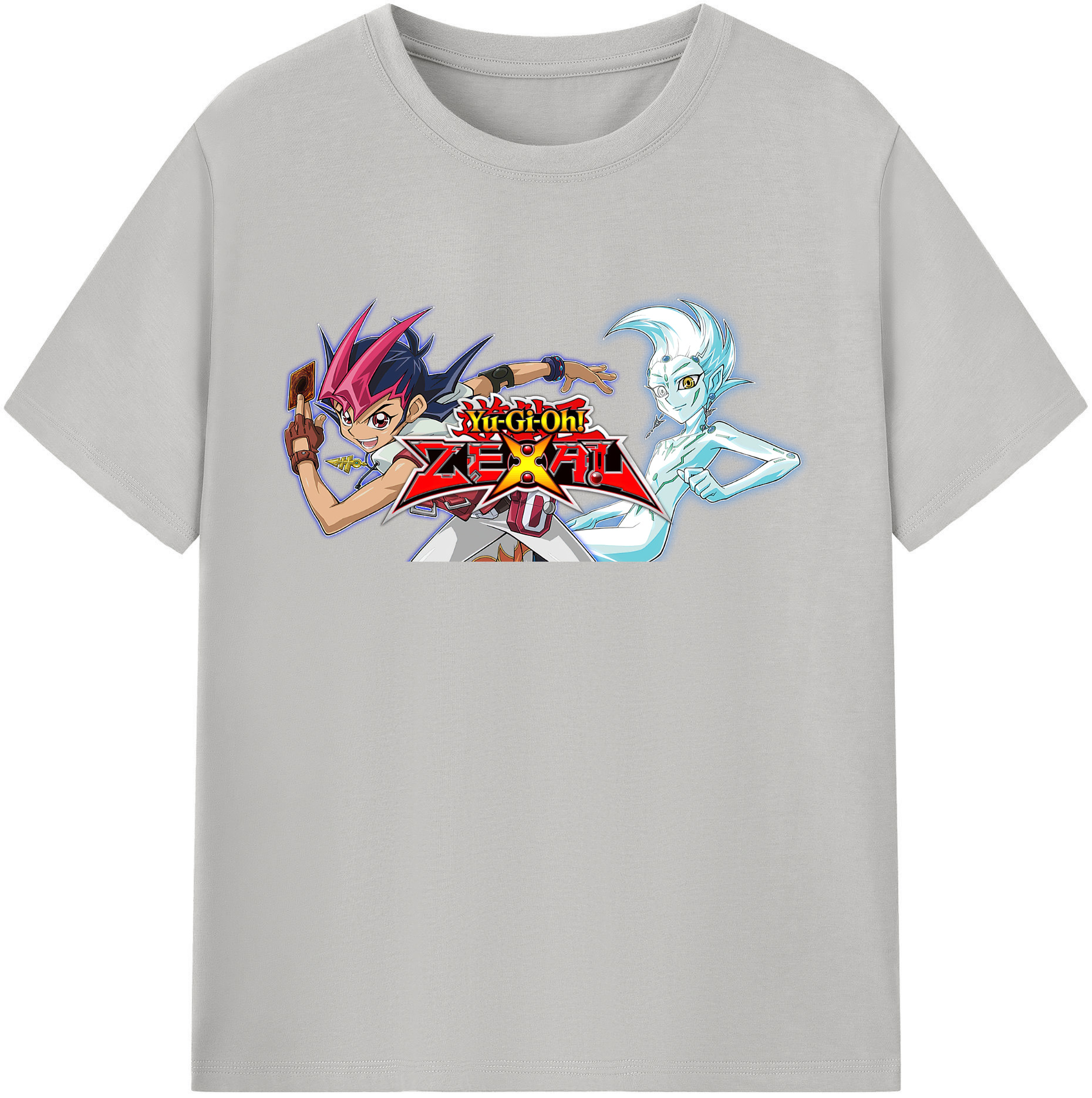 （画像用） 遊☆戯☆王 Yu-Gi-Oh! 綿100％半袖Tシャツ（フロントプリント）